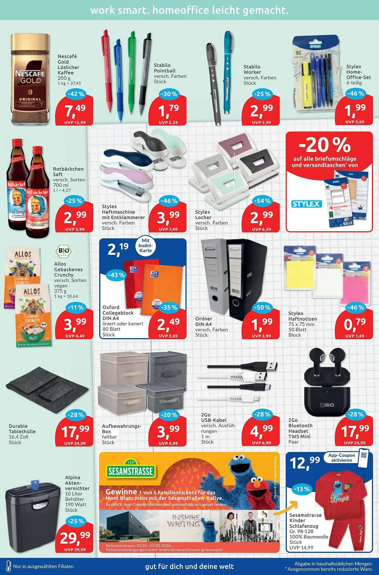 Budni Prospekt von 2. Februar bis 7. Februar 2026 - Prospekt seite 7