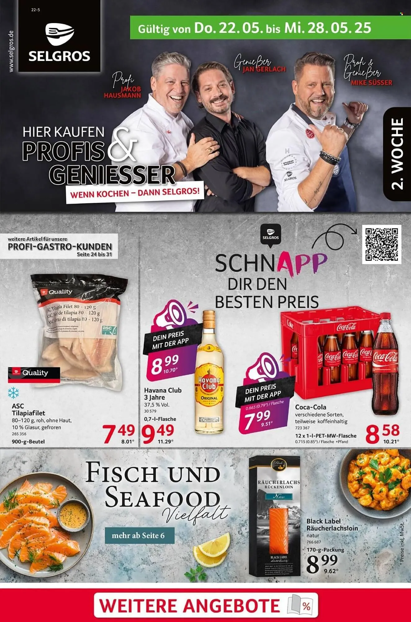 Selgros Prospekt von 22. Mai bis 28. Mai 2025 - Prospekt seite 1