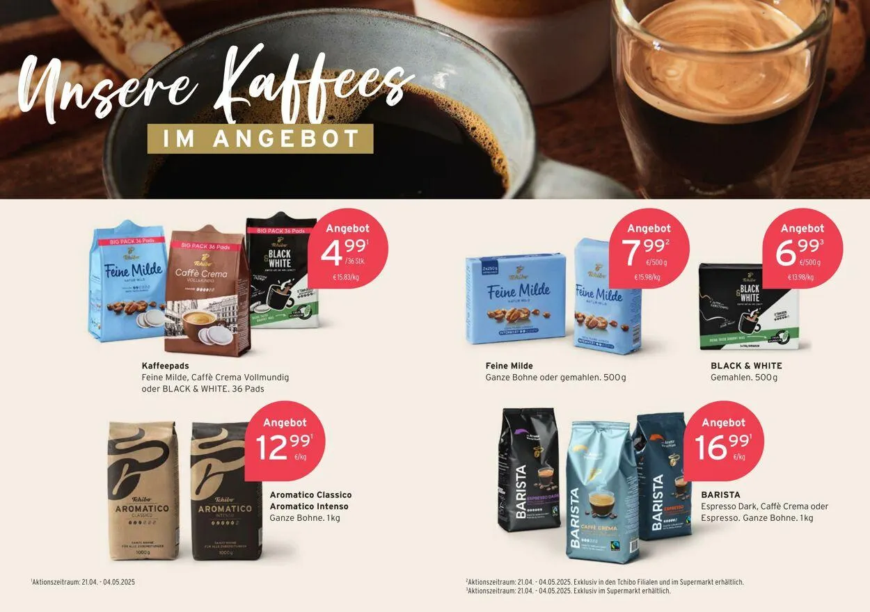 Tchibo Aktueller Prospekt von 15. April bis 29. April 2025 - Prospekt seite 13