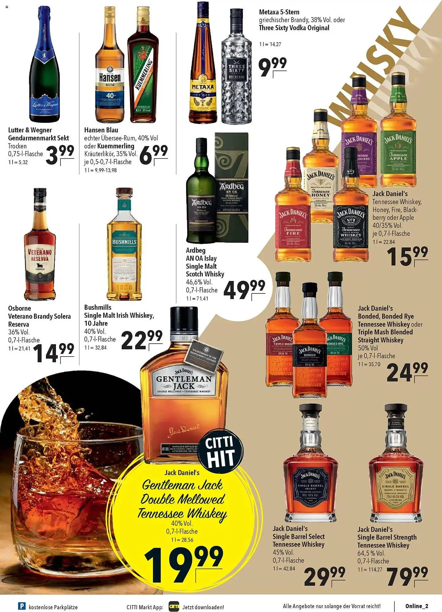 CITTI Markt Prospekt von 29. Oktober bis 4. November 2025 - Prospekt seite 23