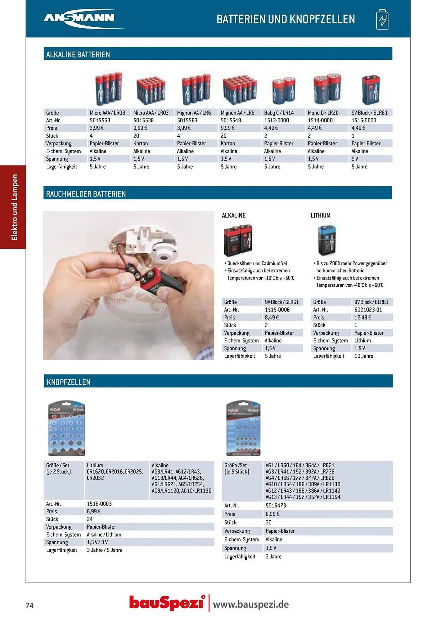 BauSpezi Prospekt von 15. April bis 31. Dezember 2026 - Prospekt seite 76