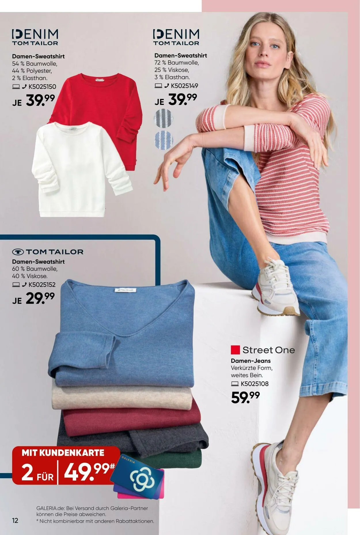 GALERIA Kaufhof Aktueller Prospekt von 19. März bis 25. März 2025 - Prospekt seite 12