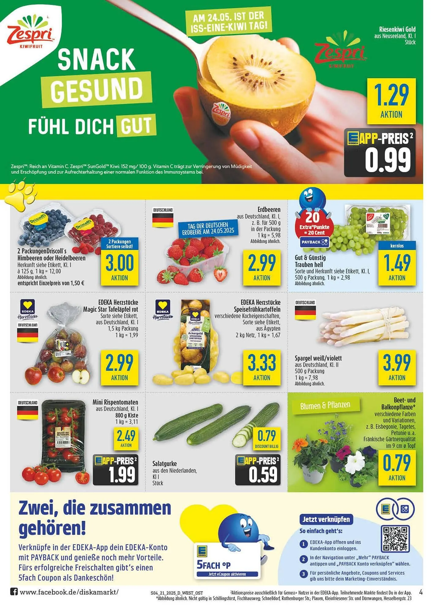 diska Prospekt von 19. Mai bis 24. Mai 2025 - Prospekt seite 4