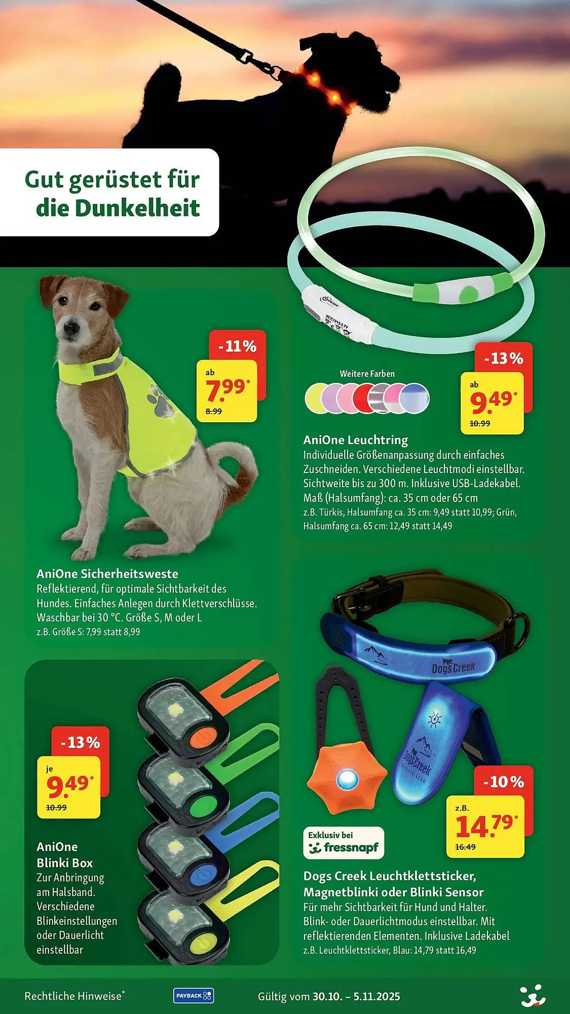 Fressnapf Prospekt von 29. Oktober bis 5. November 2025 - Prospekt seite 17