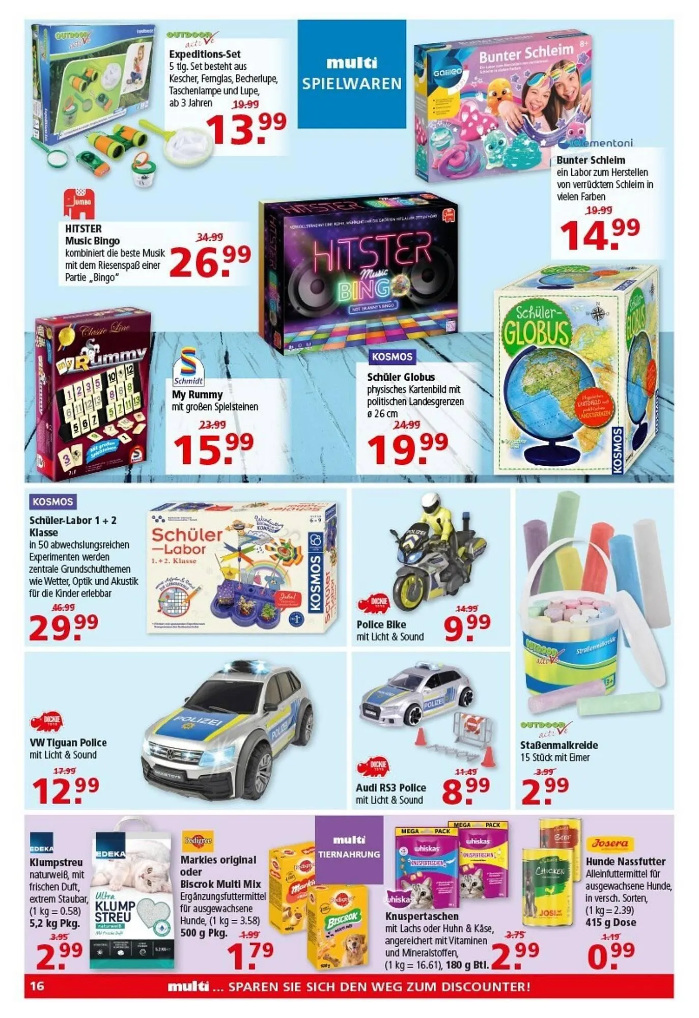 Multi Markt Prospekt von 30. Juni bis 5. Juli 2025 - Prospekt seite 16