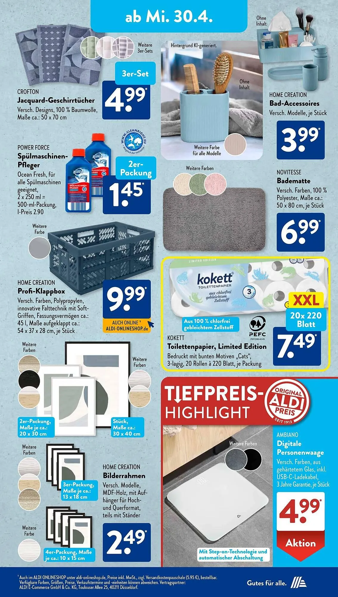 Aldi Süd Prospekt von 28. April bis 4. Mai 2025 - Prospekt seite 9