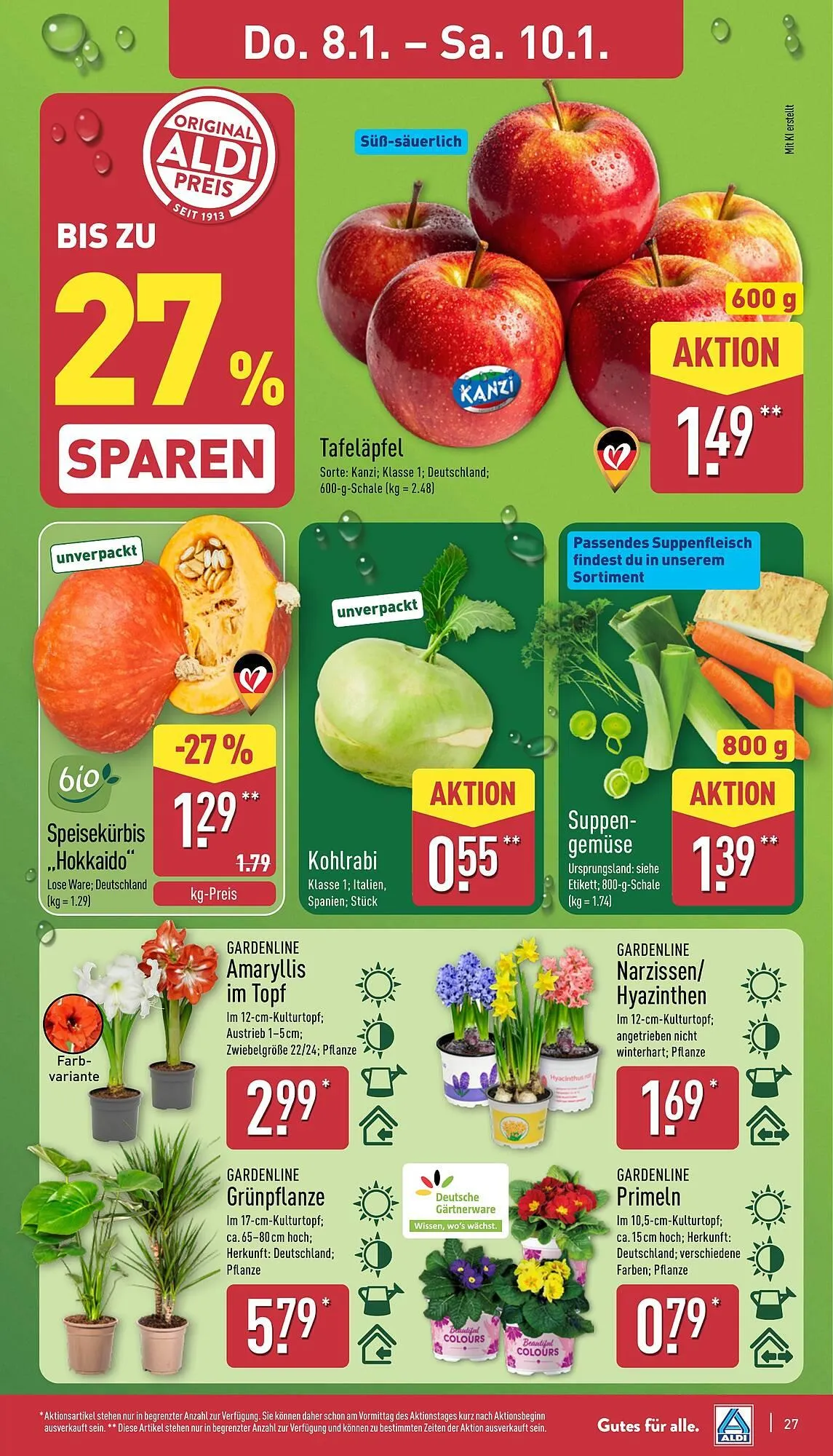 Aldi Nord Prospekt von 5. Januar bis 10. Januar 2026 - Prospekt seite 27