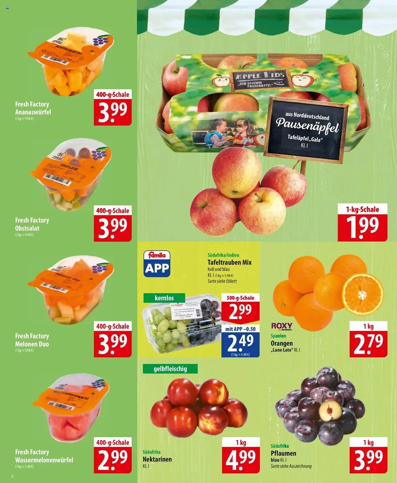 Famila Nord Ost Prospekt von 7. April bis 12. April 2025 - Prospekt seite 4