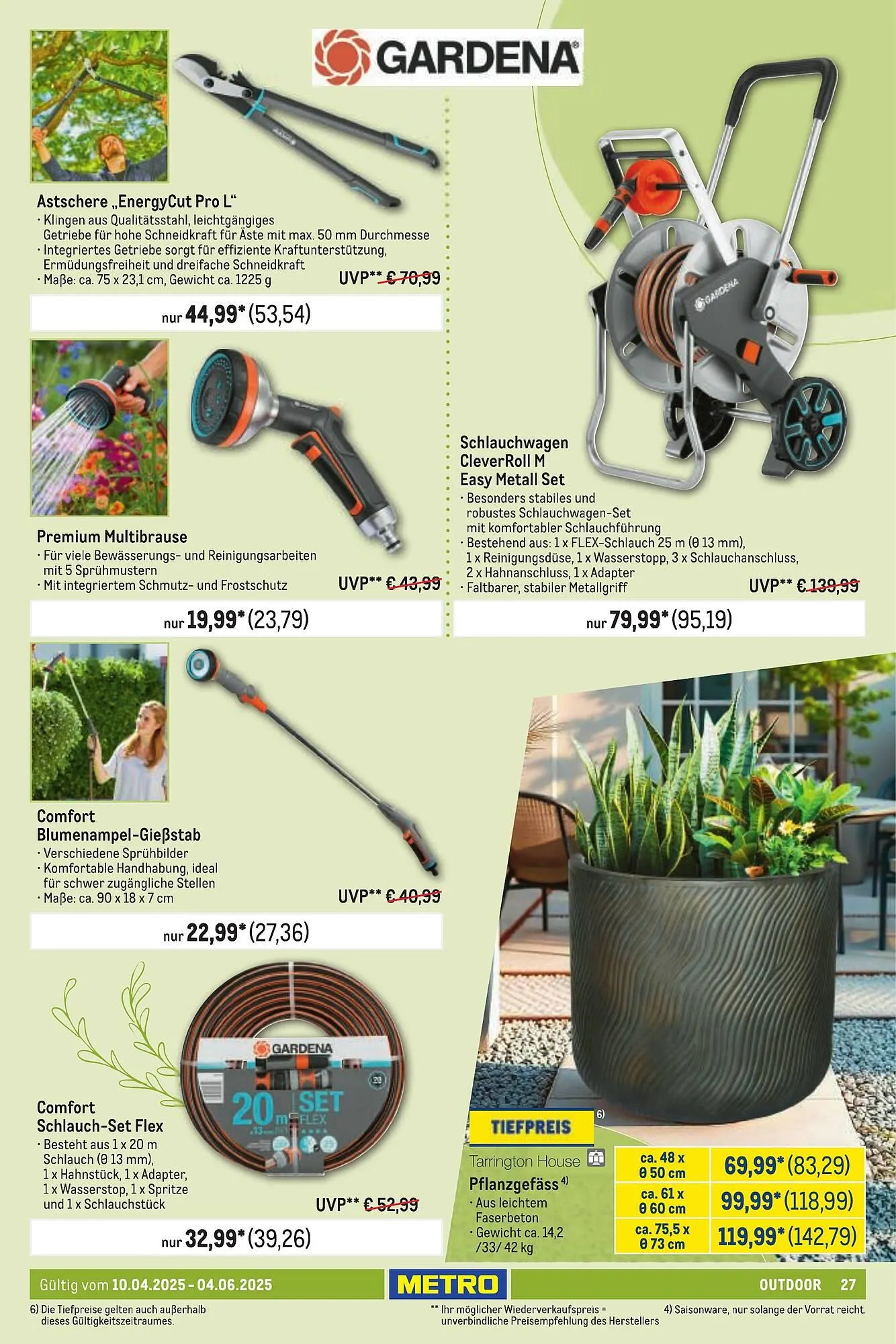 METRO Prospekt von 10. April bis 6. Juni 2025 - Prospekt seite 27