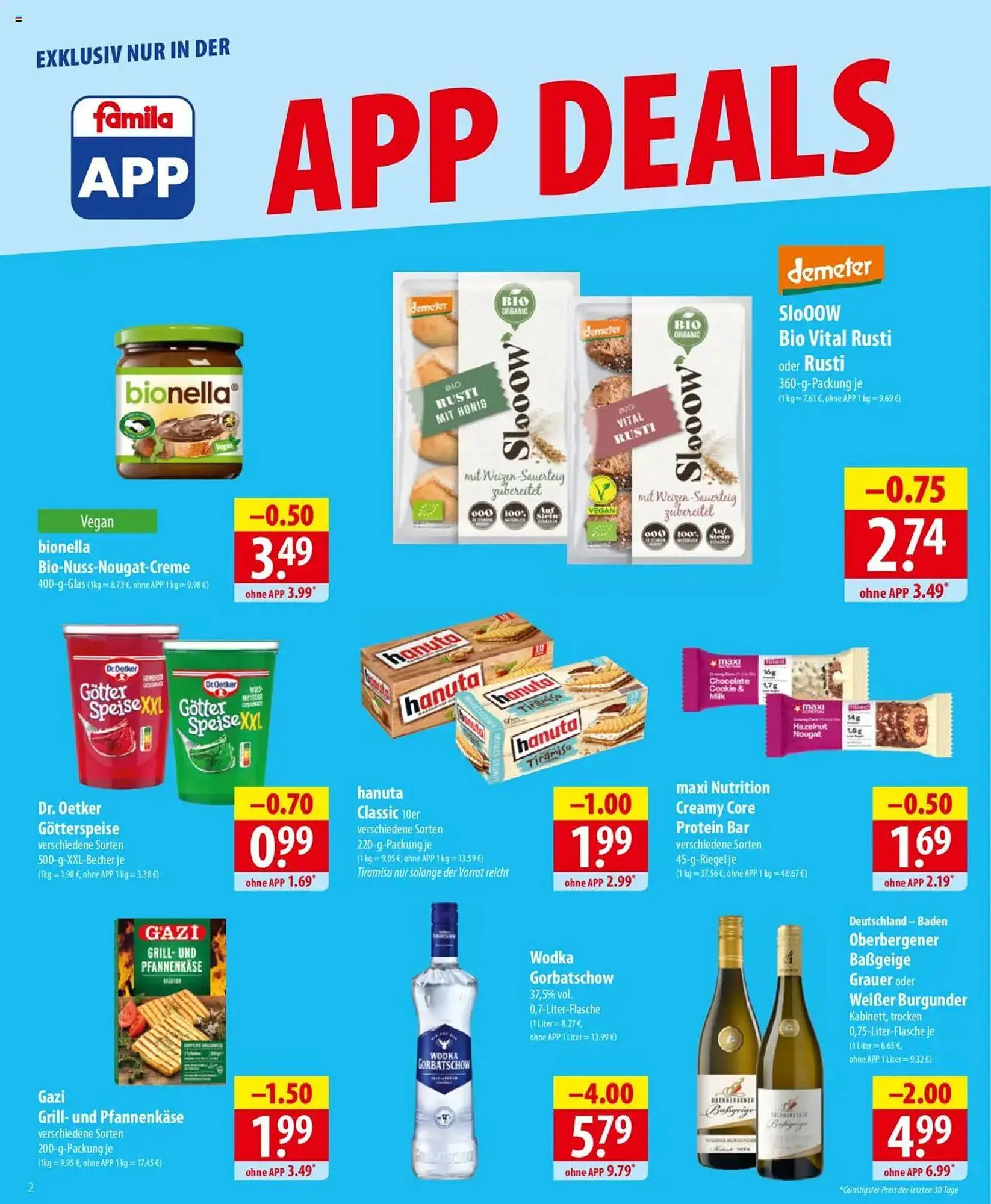 Famila Nord Ost Prospekt von 19. Mai bis 24. Mai 2025 - Prospekt seite 2