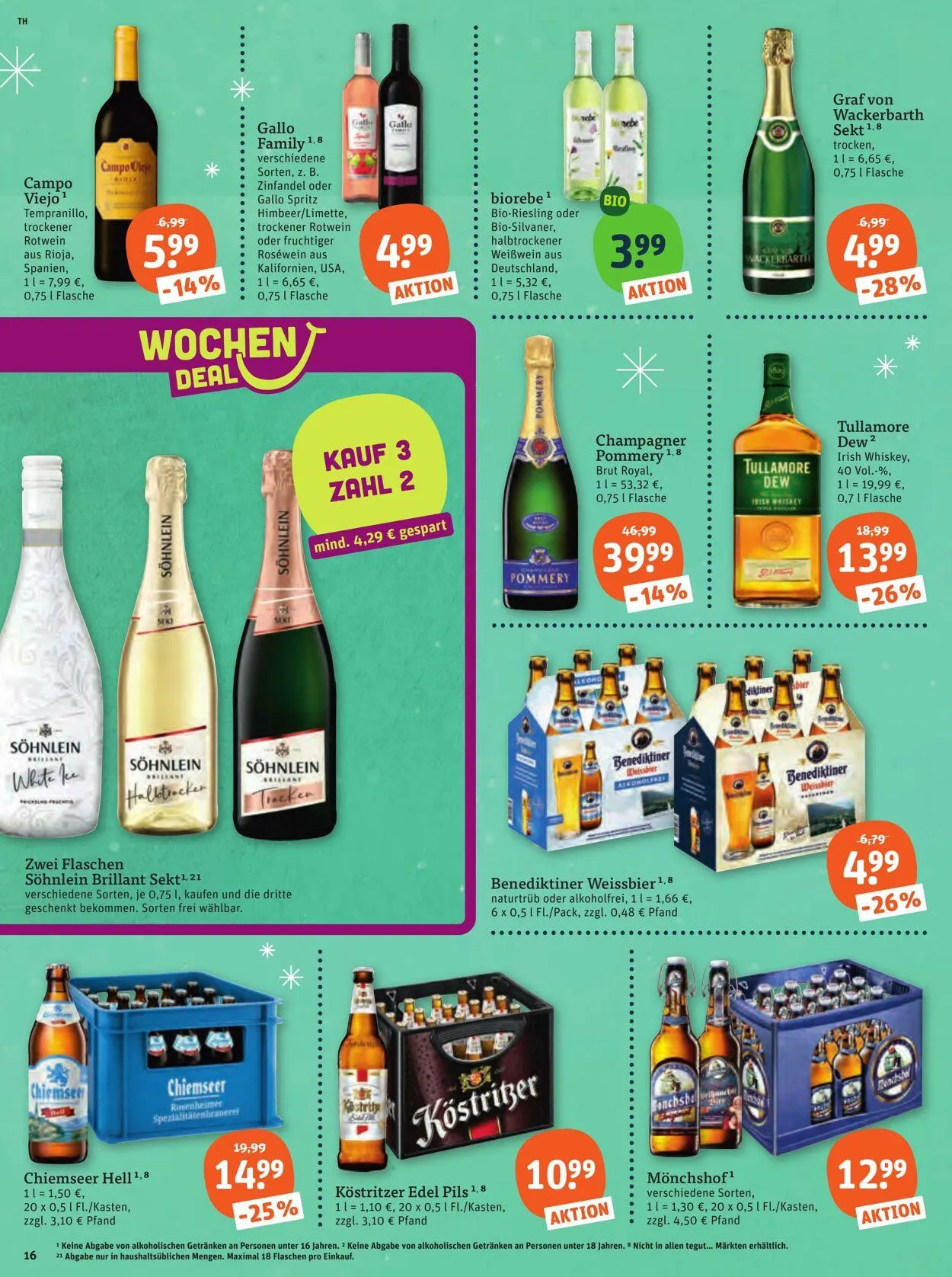 Tegut Aktueller Prospekt von 8. Dezember bis 14. Dezember 2025 - Prospekt seite 18