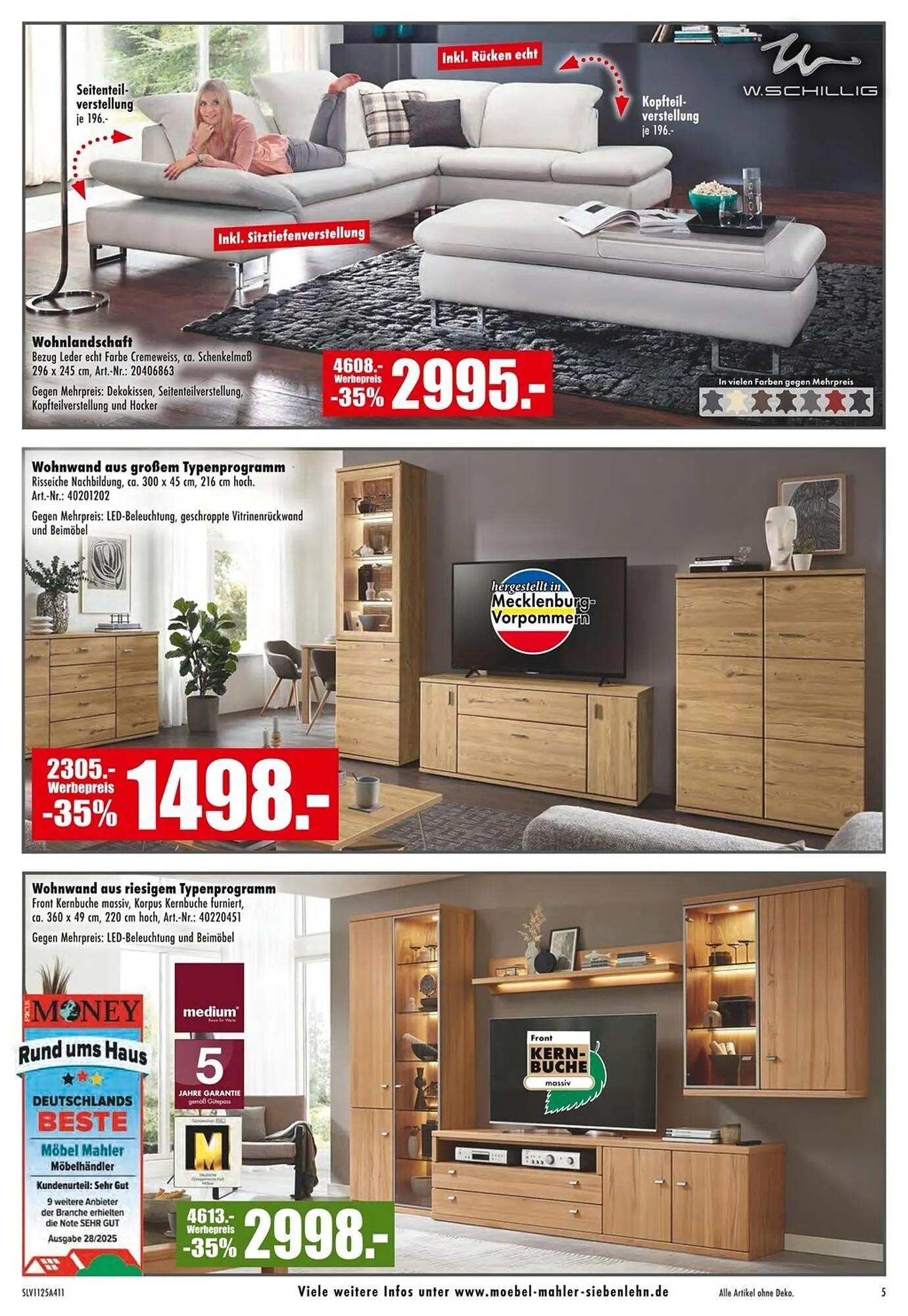 Möbel Mahler Katalog von 10. Dezember bis 30. Dezember 2025 - Prospekt seite 5