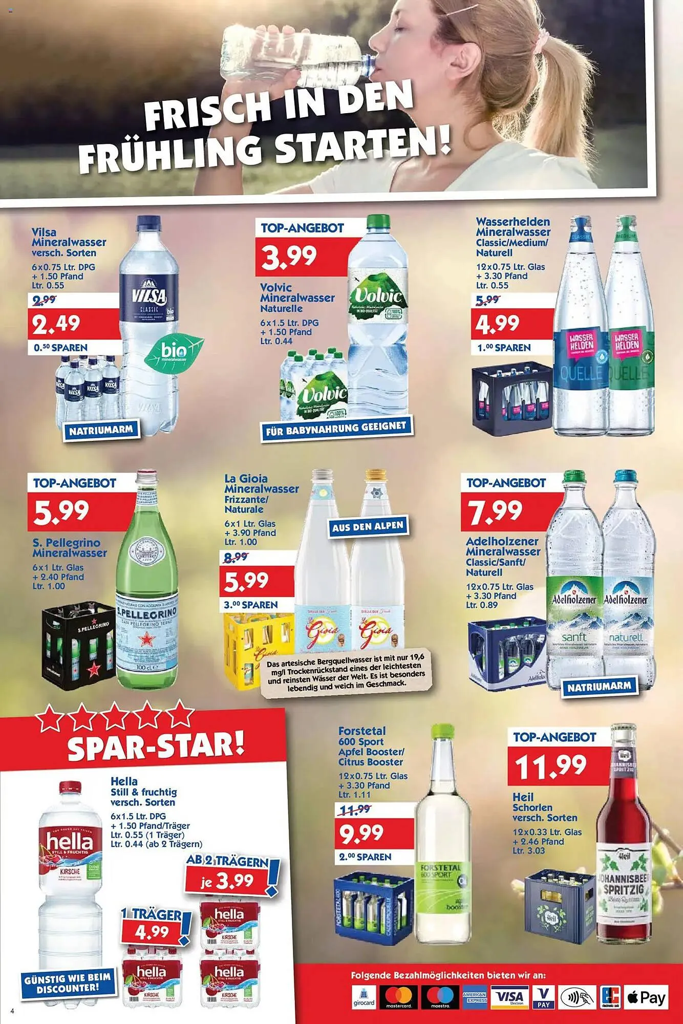 Hol'ab Getränkemarkt Prospekt von 13. April bis 18. April 2026 - Prospekt seite 4