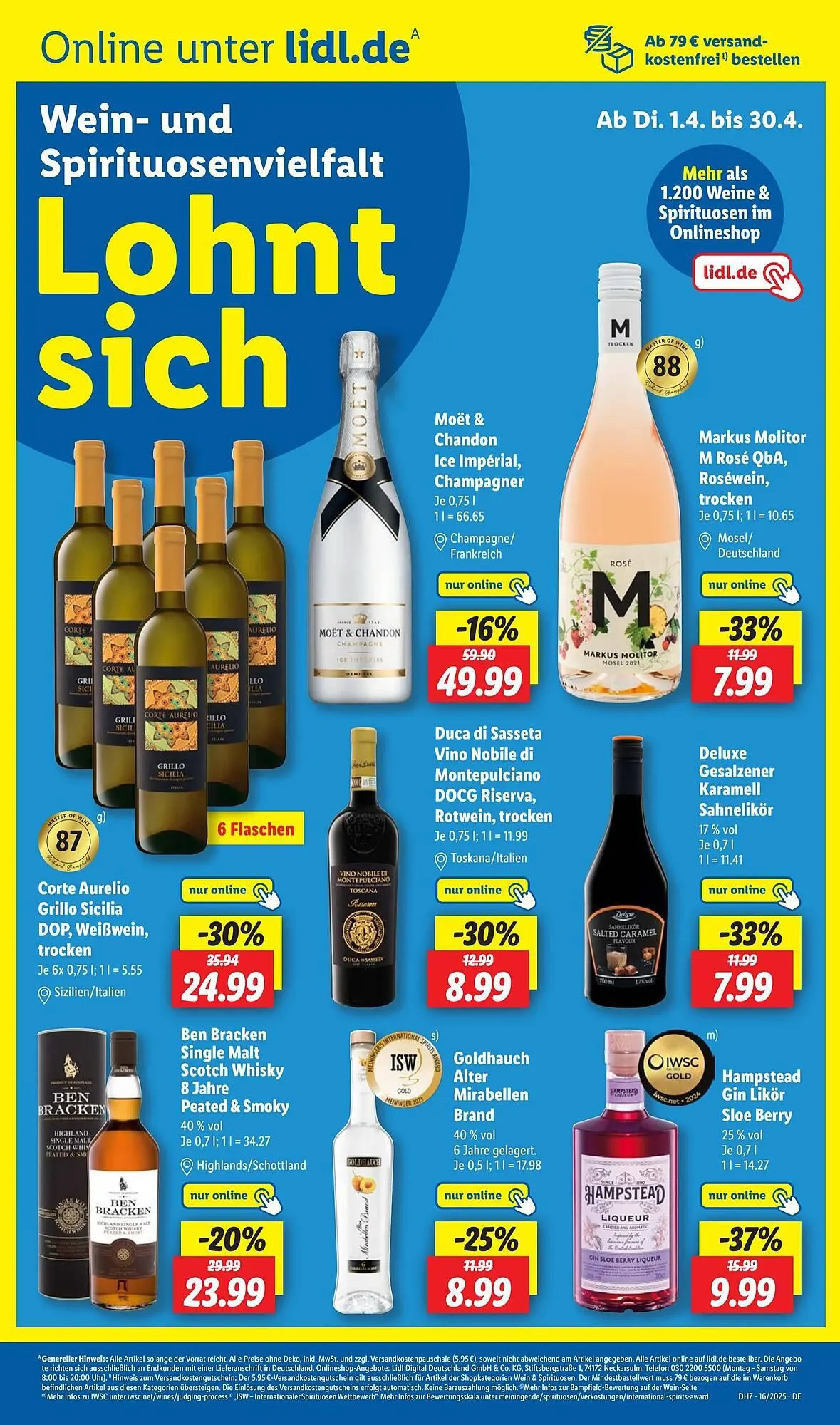Lidl Prospekt von 14. April bis 20. April 2025 - Prospekt seite 9