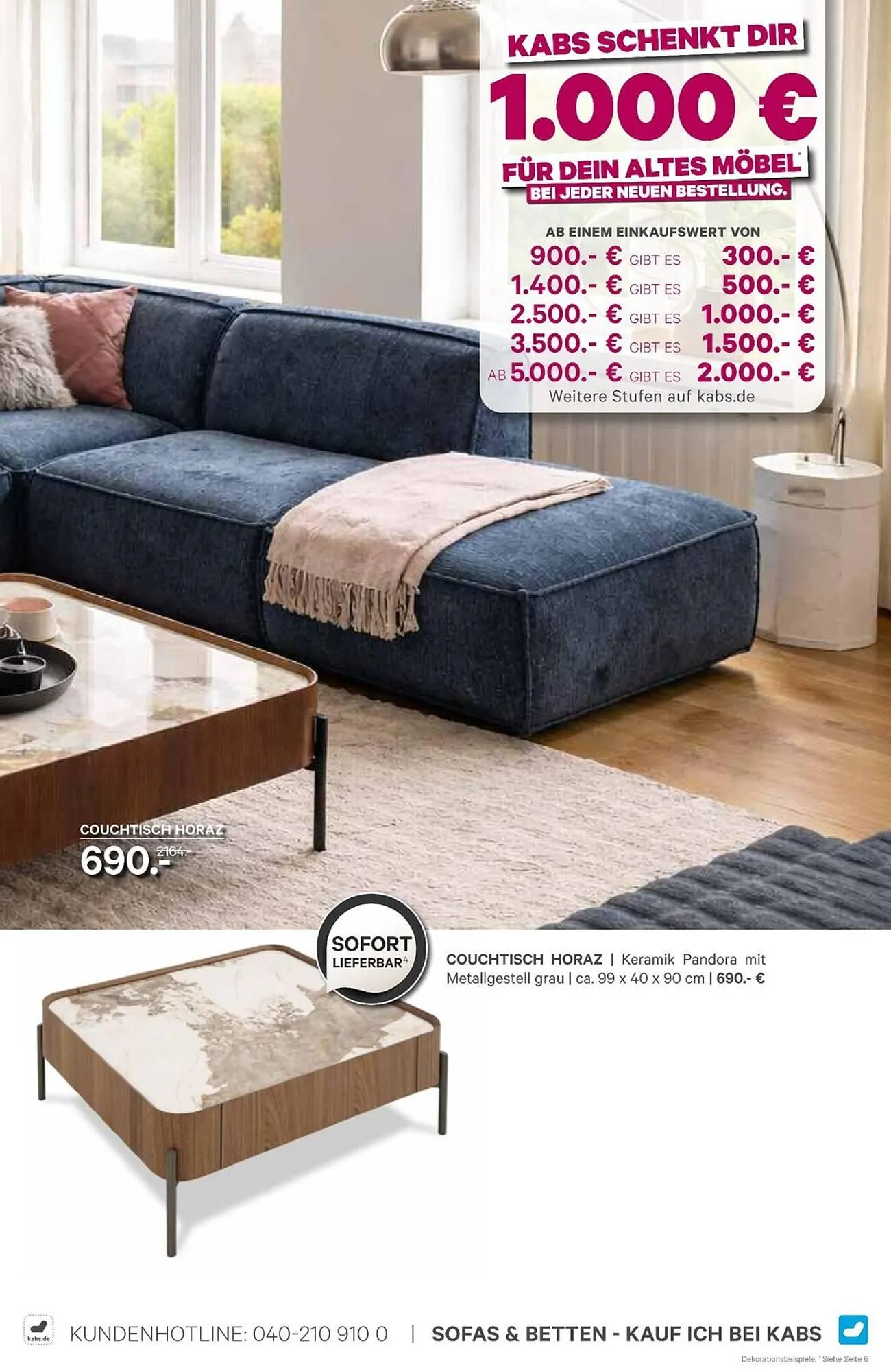 Kabs Polsterwelt Prospekt von 30. Januar bis 5. Februar 2026 - Prospekt seite 23