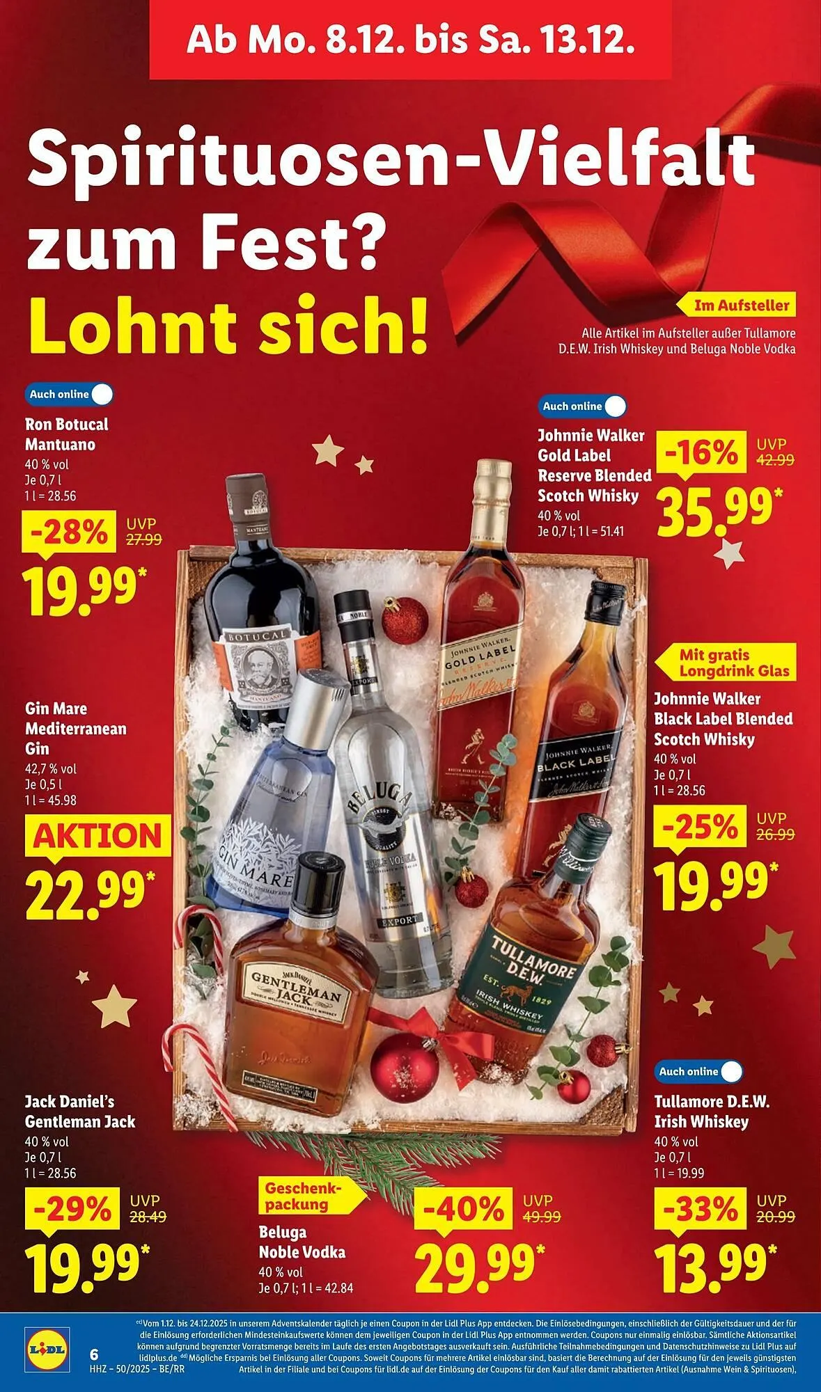 Lidl Prospekt von 8. Dezember bis 13. Dezember 2025 - Prospekt seite 14