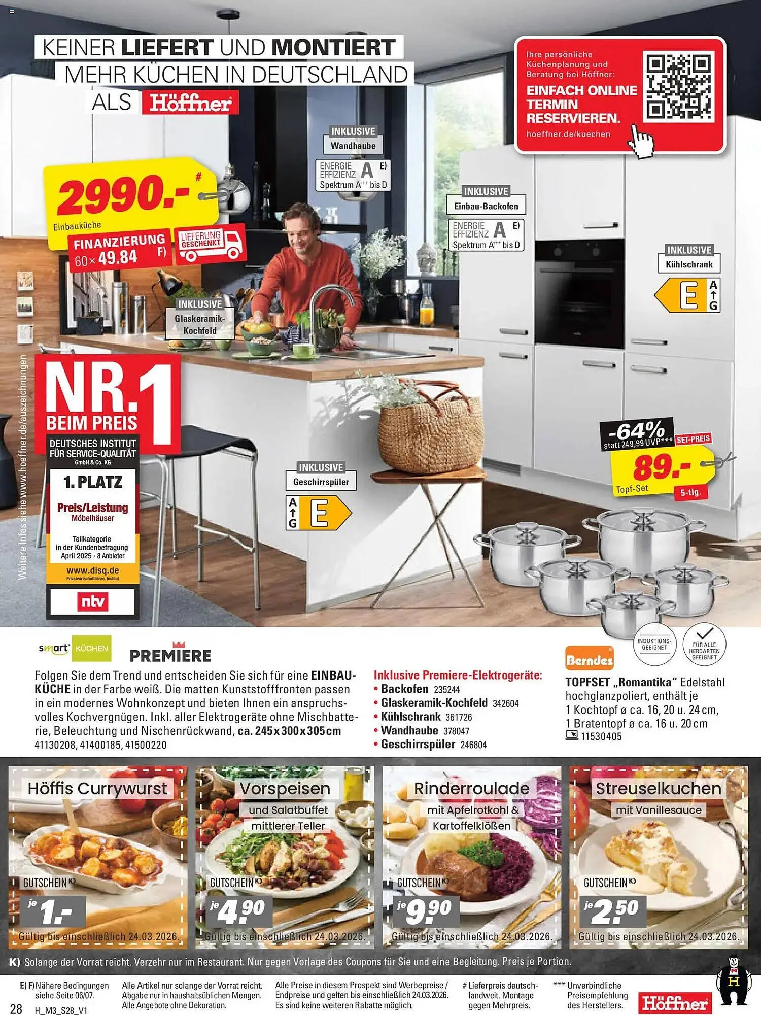 Höffner Prospekt von 11. März bis 24. März 2026 - Prospekt seite 28