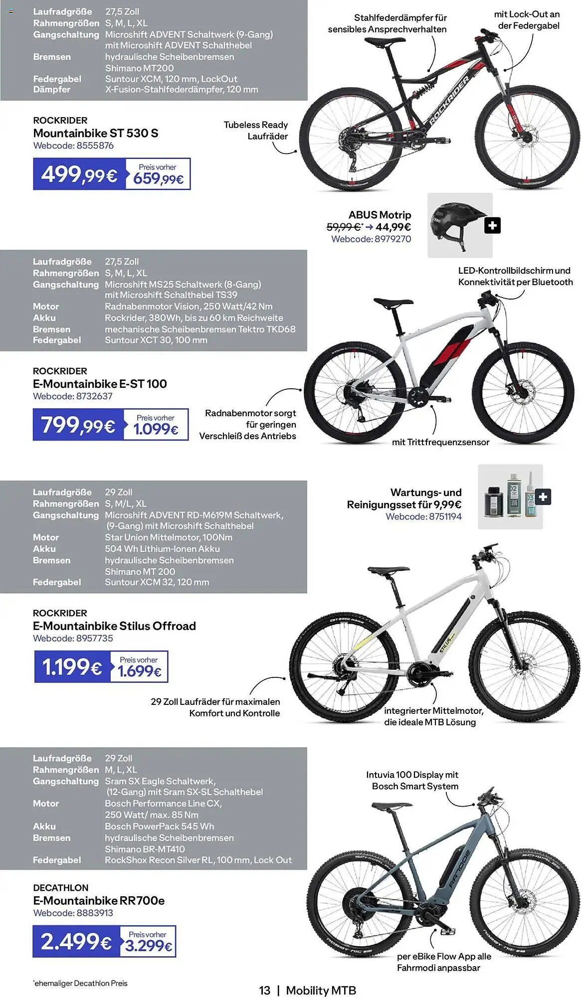 Decathlon Prospekt von 27. März bis 27. April 2025 - Prospekt seite 13