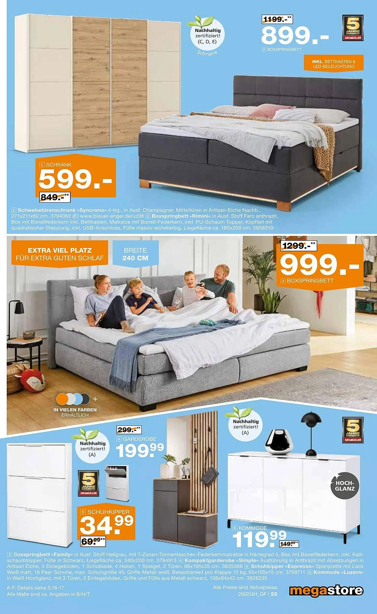 Segmüller Prospekt von 31. Januar bis 21. Februar 2026 - Prospekt seite 41