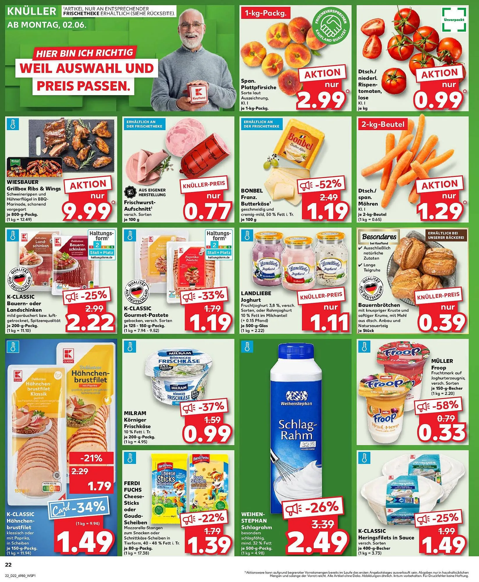 Kaufland Prospekt von 1. Juni bis 4. Juni 2025 - Prospekt seite 1