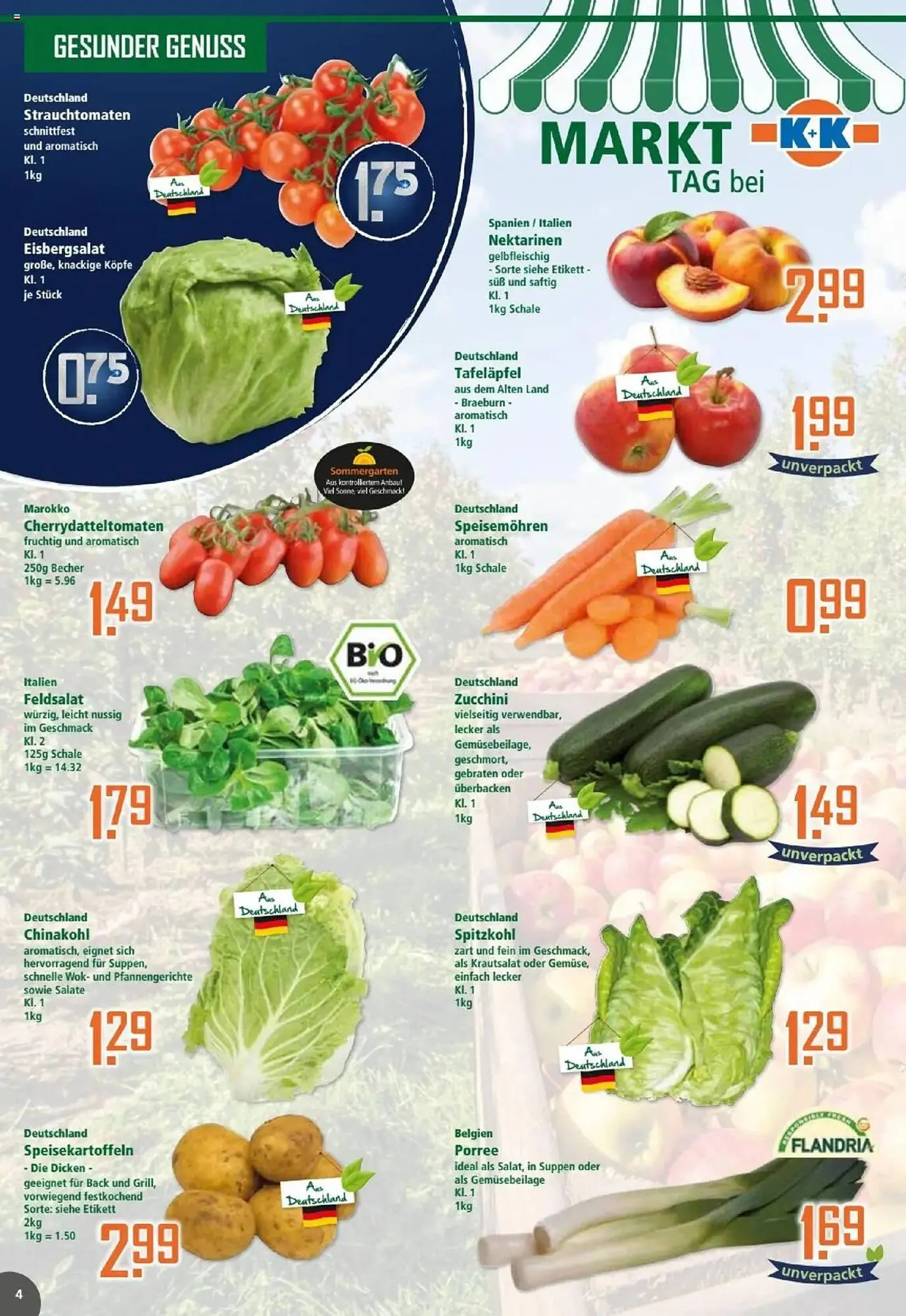 Klaas und Kock Prospekt von 28. Juli bis 2. August 2025 - Prospekt seite 4