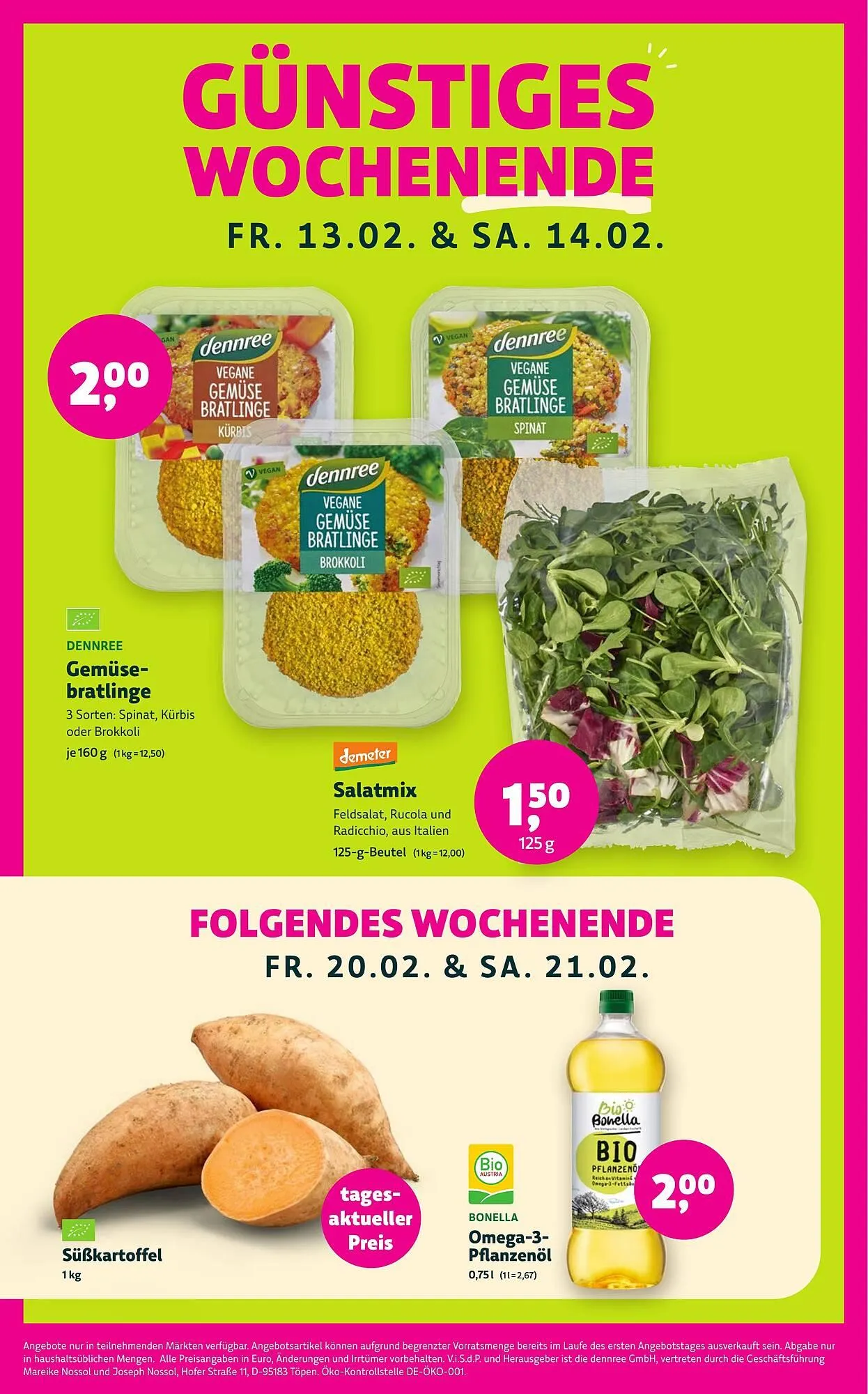 Aleco Biomarkt Prospekt von 11. Februar bis 24. Februar 2026 - Prospekt seite 4