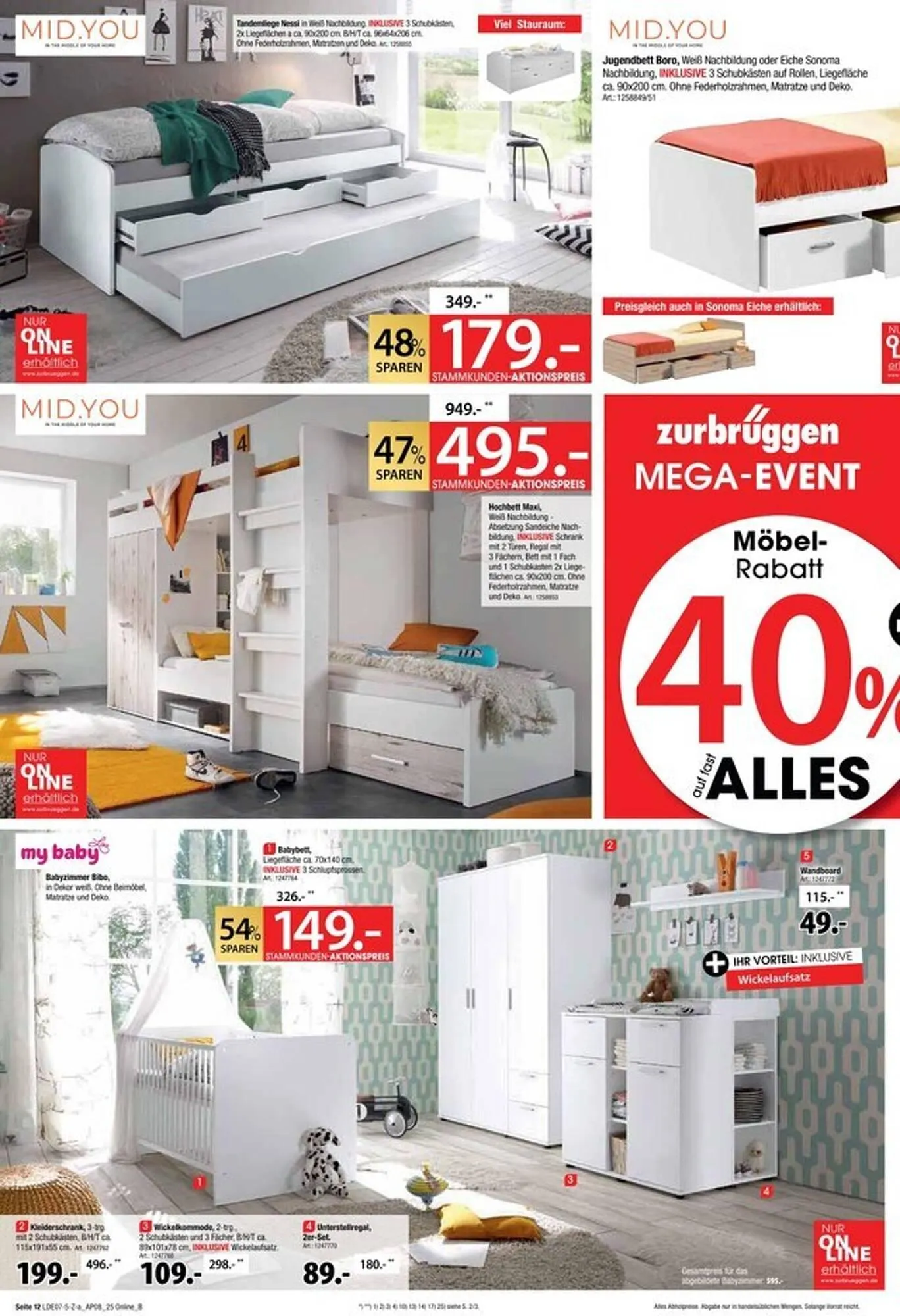 Zurbrüggen Prospekt von 19. Juli bis 2. August 2025 - Prospekt seite 16