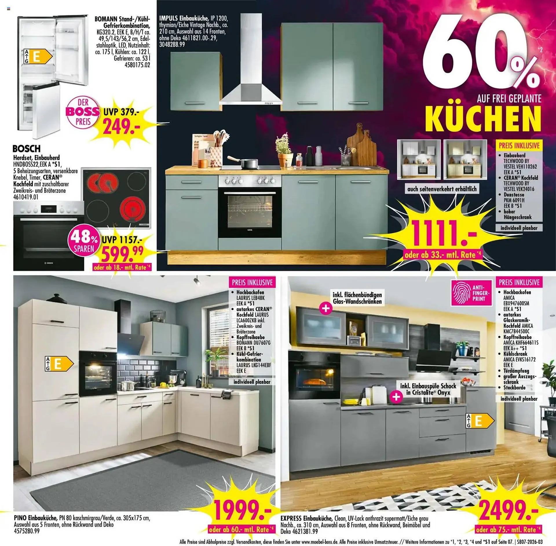 Möbel Boss Prospekt von 7. Februar bis 13. Februar 2026 - Prospekt seite 3