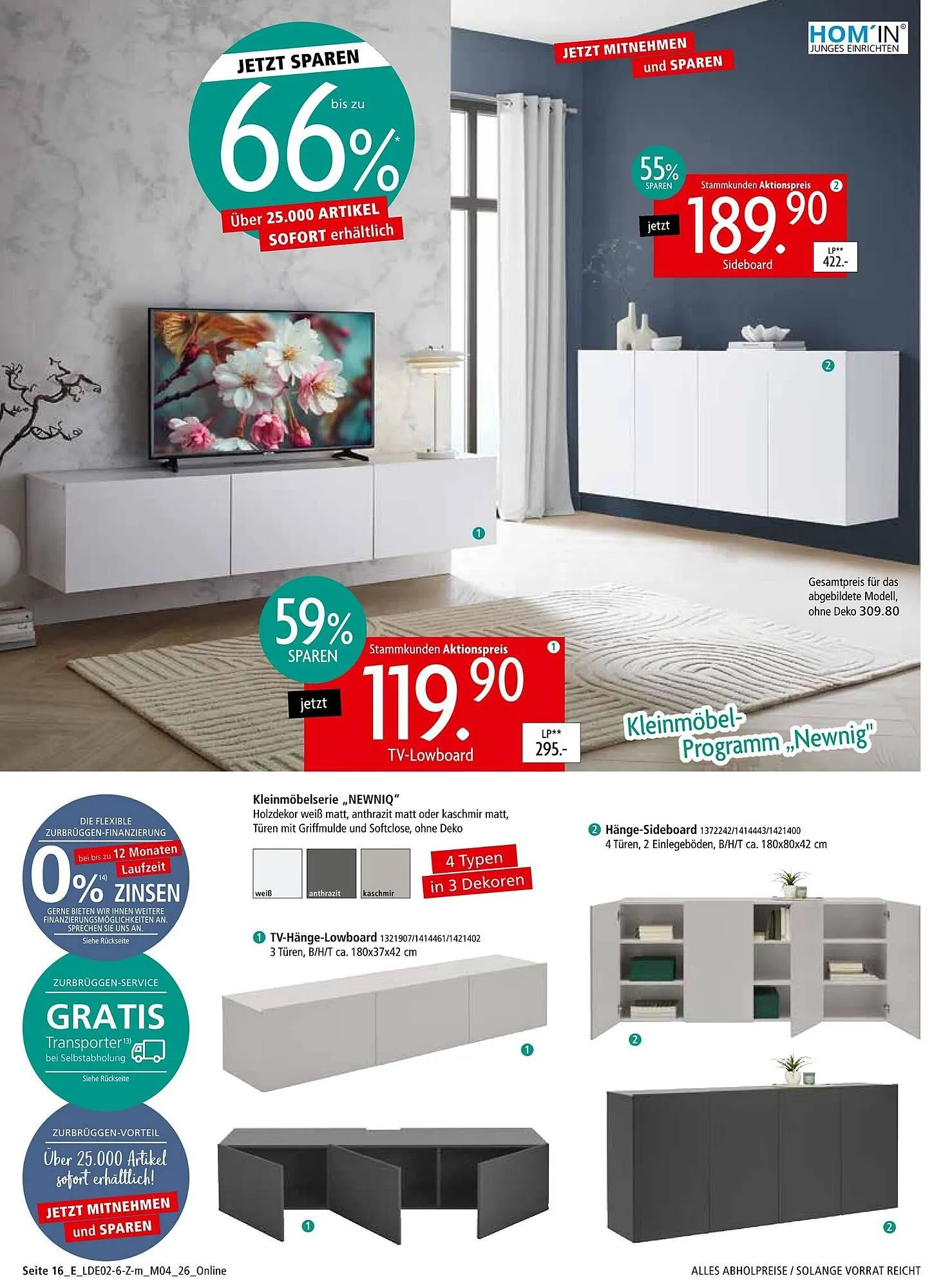 Zurbrüggen Prospekt von 21. Februar bis 28. März 2026 - Prospekt seite 32