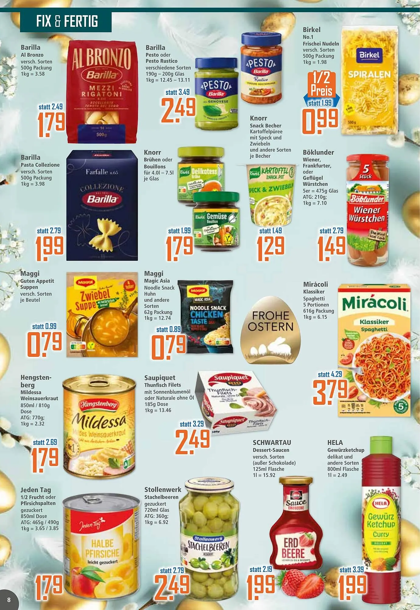 Klaas und Kock Prospekt von 30. März bis 4. April 2026 - Prospekt seite 8