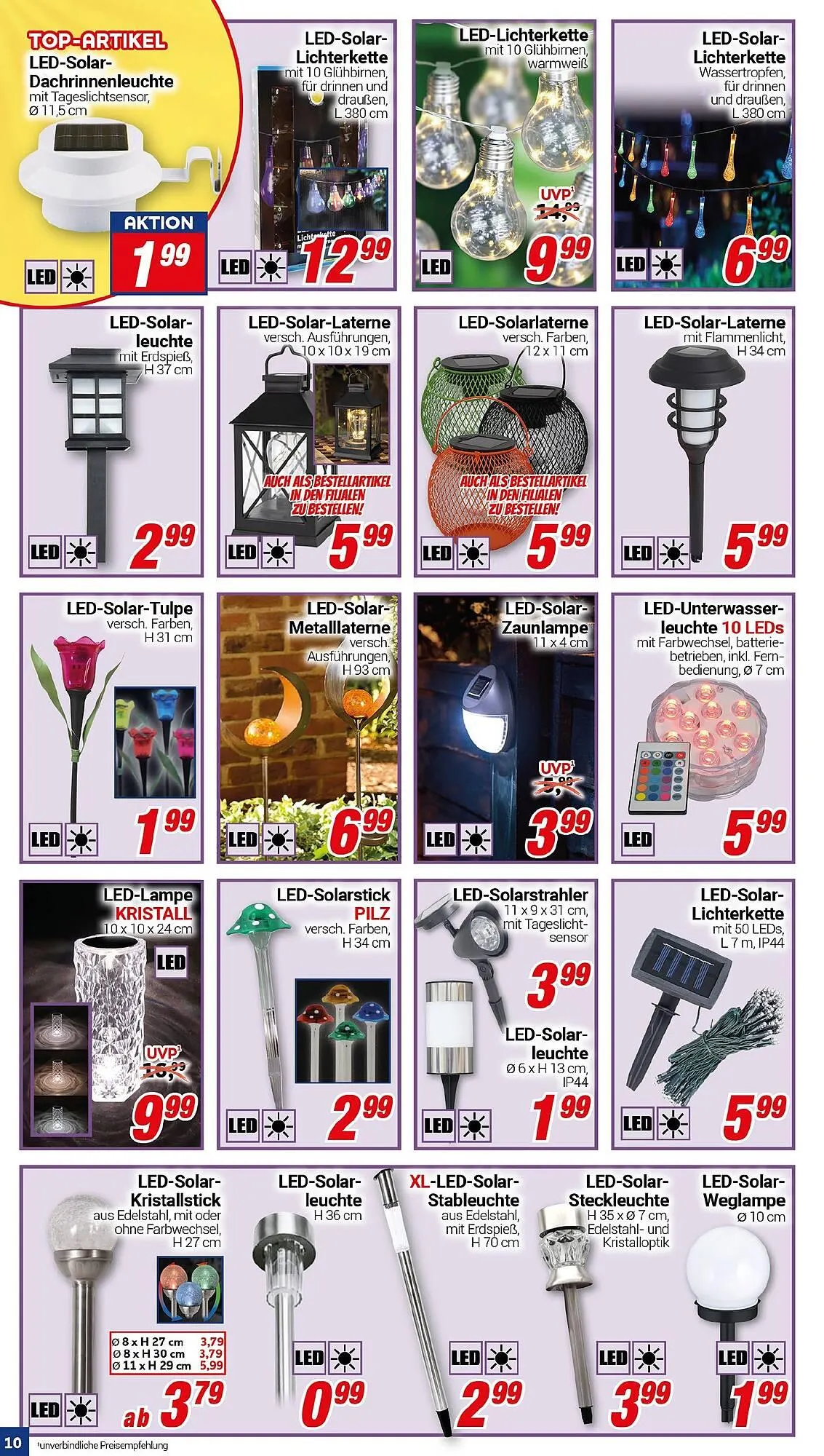 CENTERSHOP Prospekt von 9. März bis 14. März 2026 - Prospekt seite 10