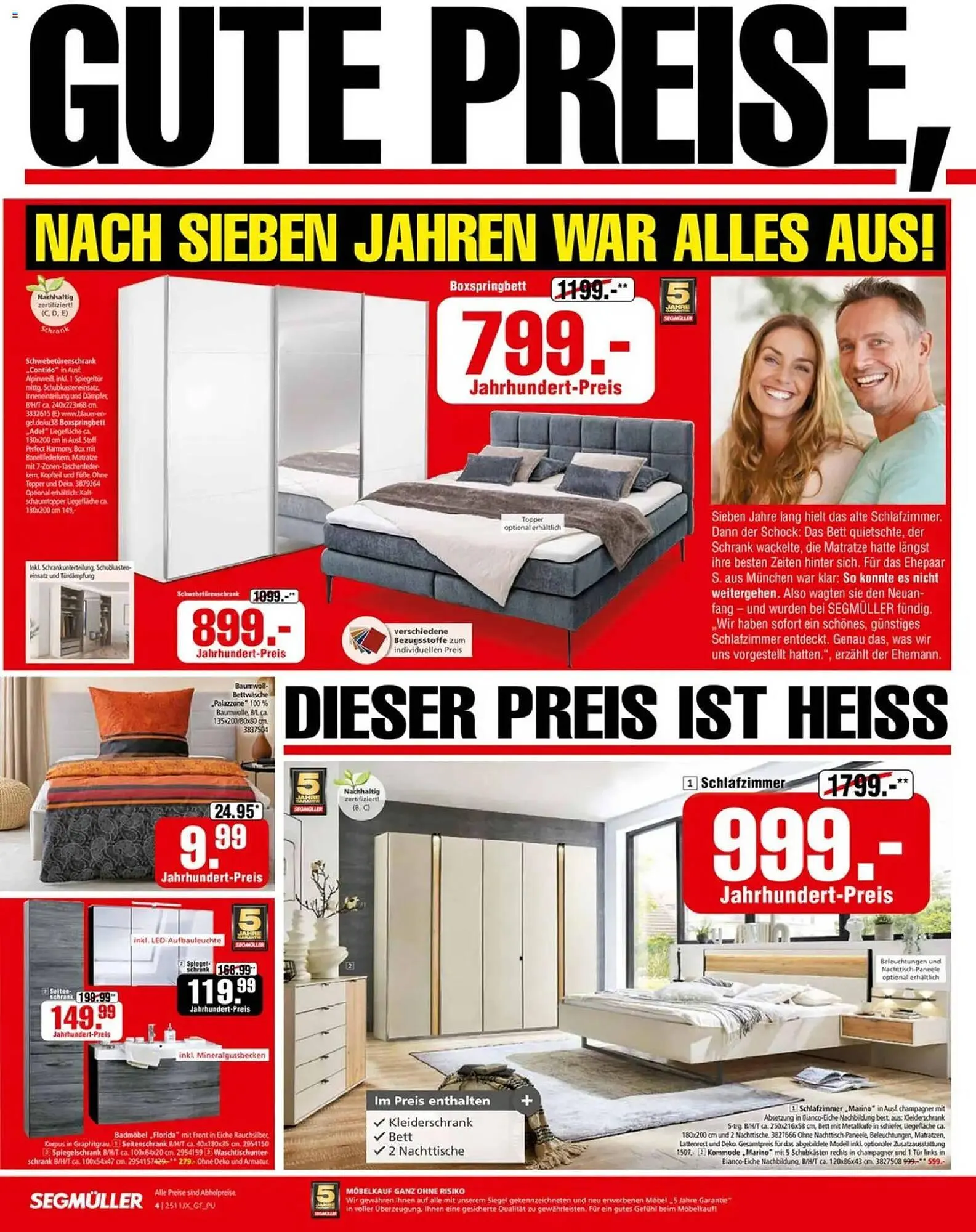 Segmüller Prospekt von 1. November bis 22. November 2025 - Prospekt seite 4