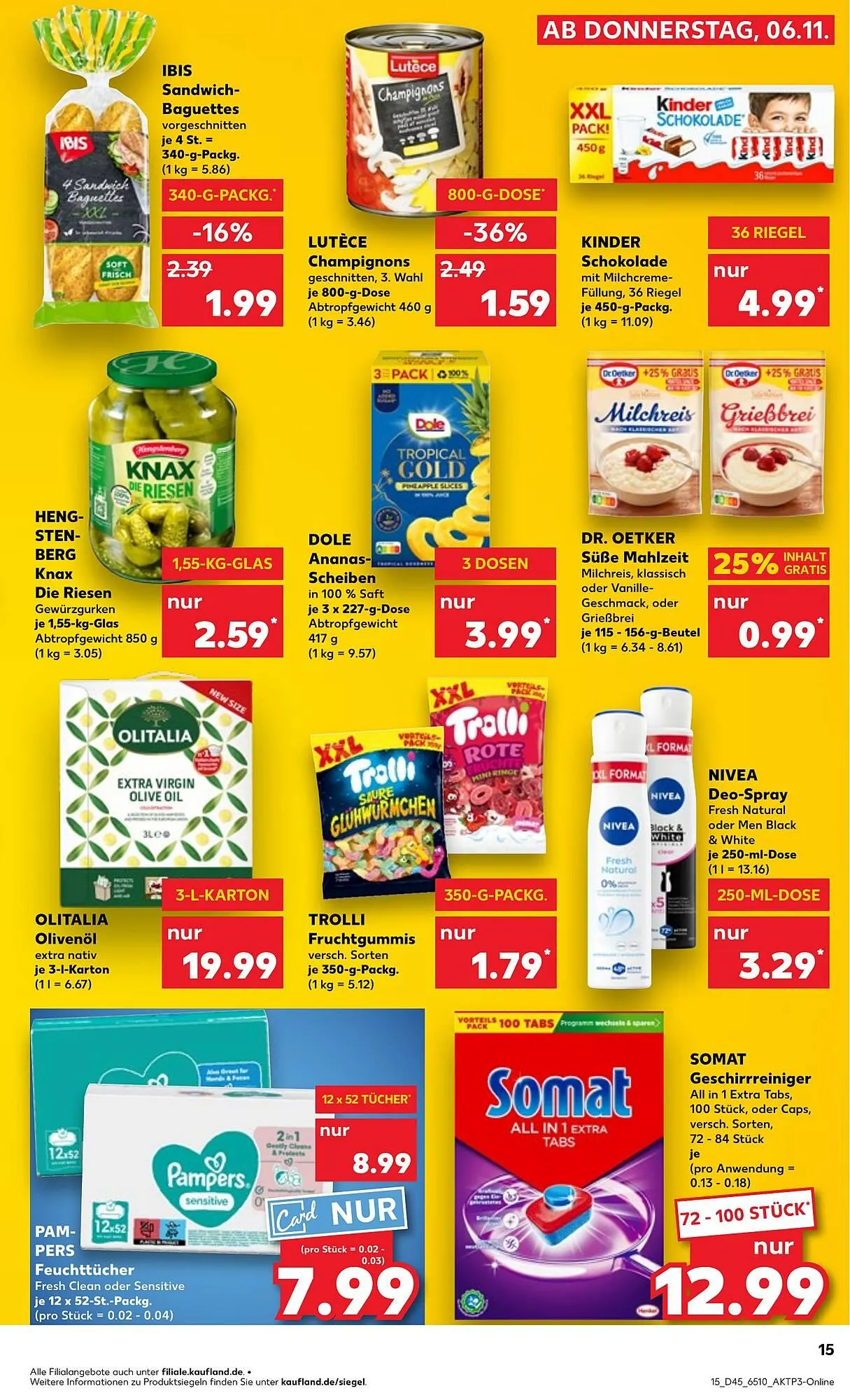 Kaufland Prospekt von 6. November bis 12. November 2025 - Prospekt seite 15