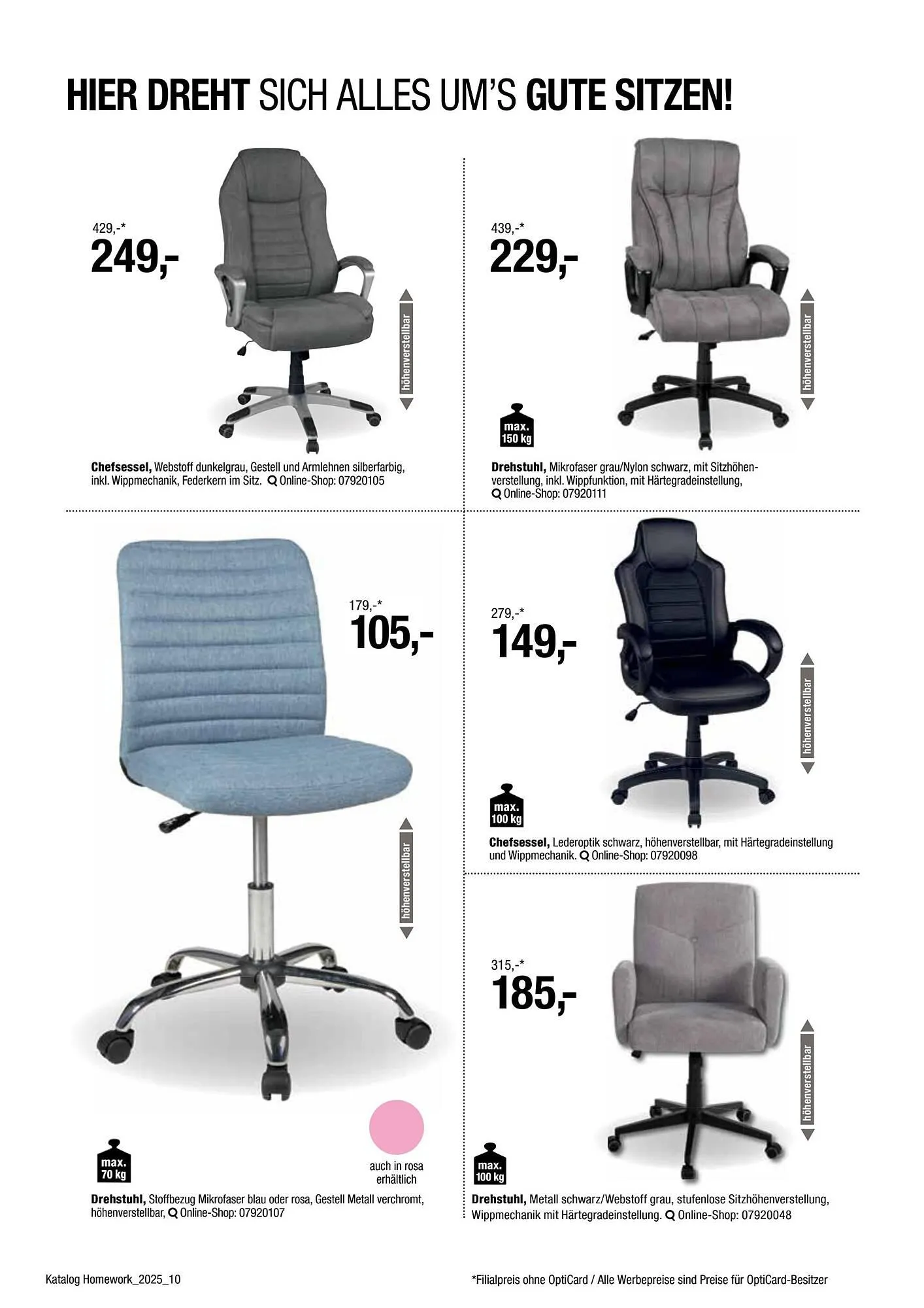 Opti Wohnwelt Prospekt von 26. Juni bis 1. August 2025 - Prospekt seite 10
