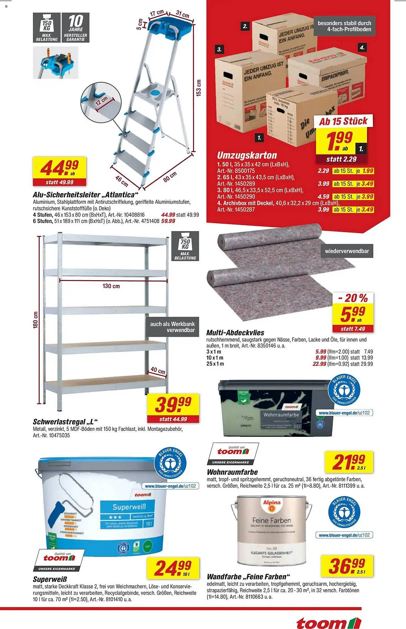 Toom Baumarkt Prospekt von 1. Dezember bis 24. Dezember 2025 - Prospekt seite 7