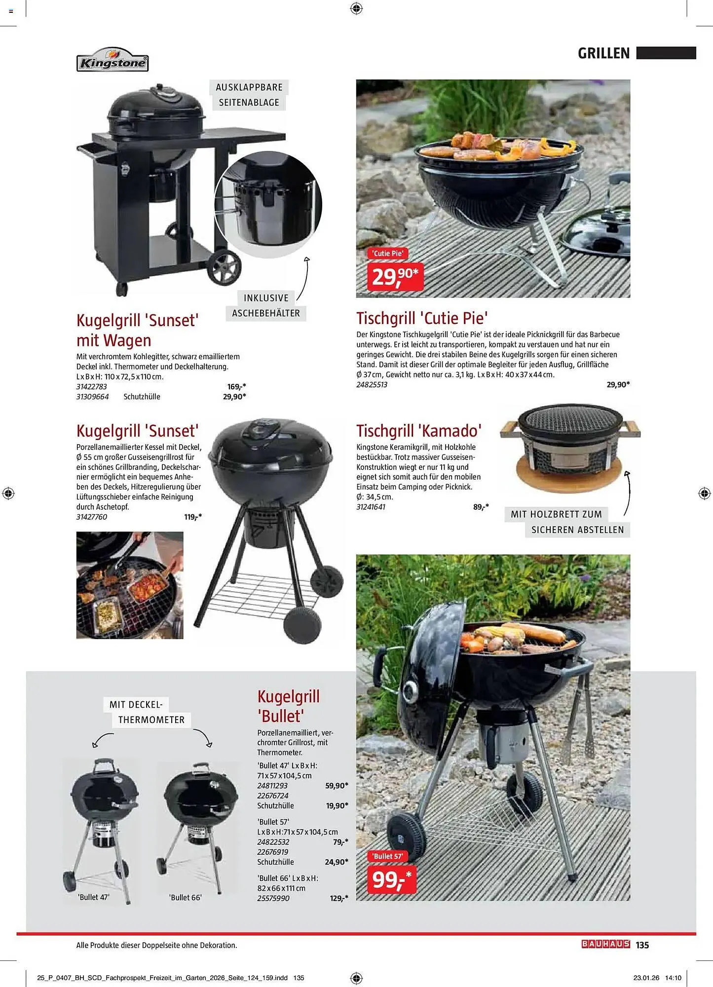 Bauhaus Prospekt von 2. März bis 30. Juni 2026 - Prospekt seite 135