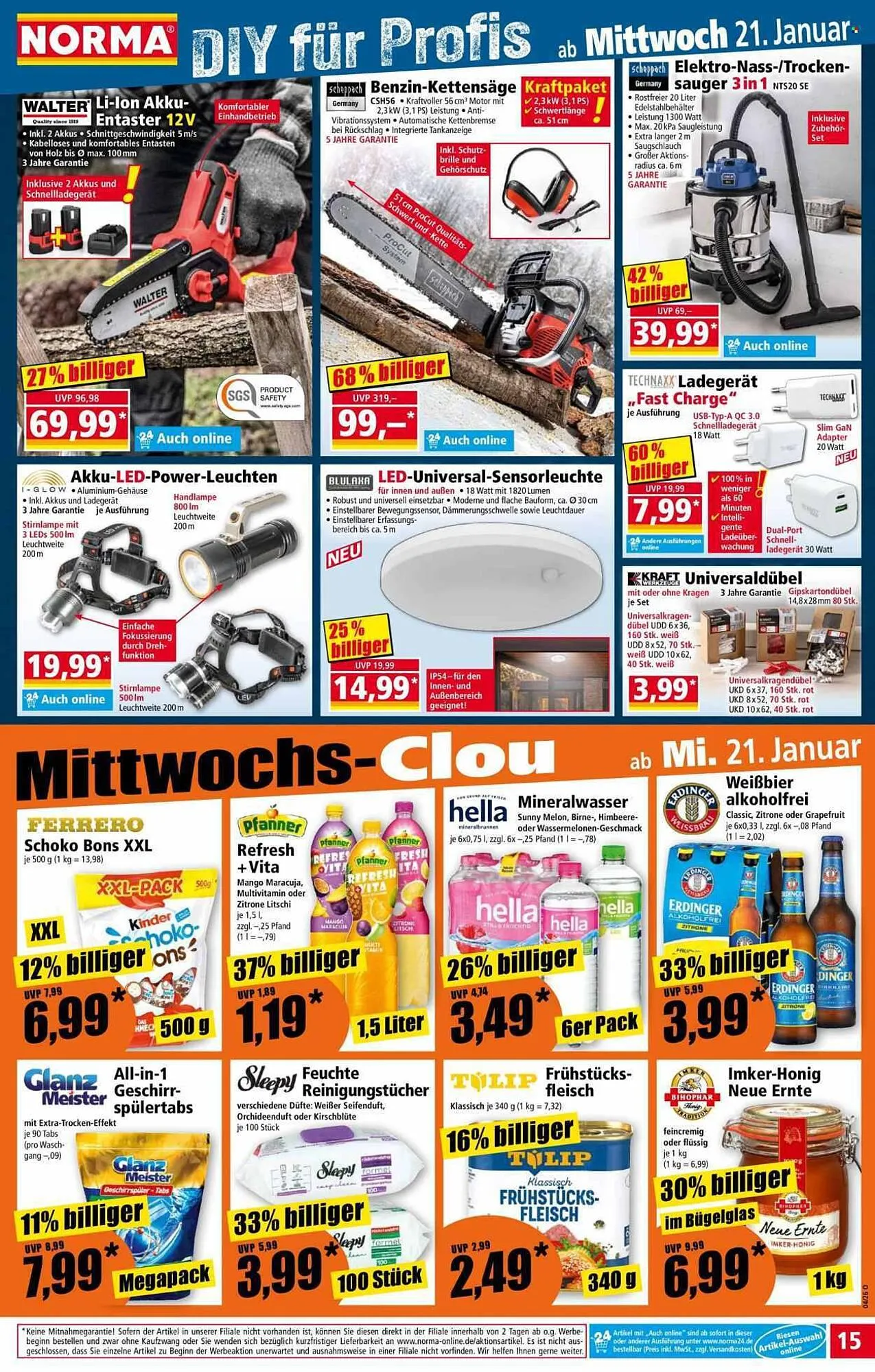 Norma Prospekt von 19. Januar bis 25. Januar 2026 - Prospekt seite 15