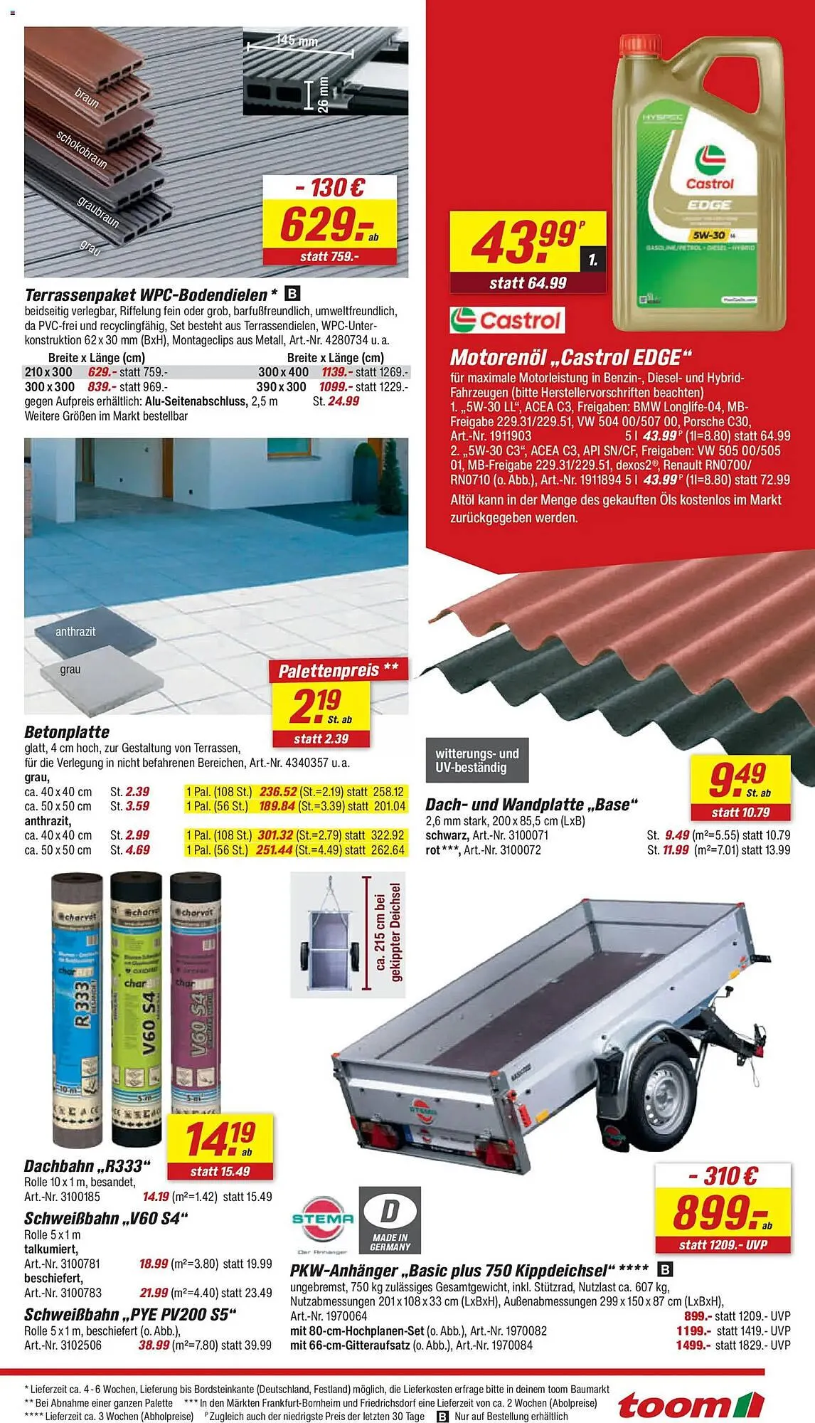 Toom Baumarkt Prospekt von 21. Februar bis 27. Februar 2026 - Prospekt seite 9