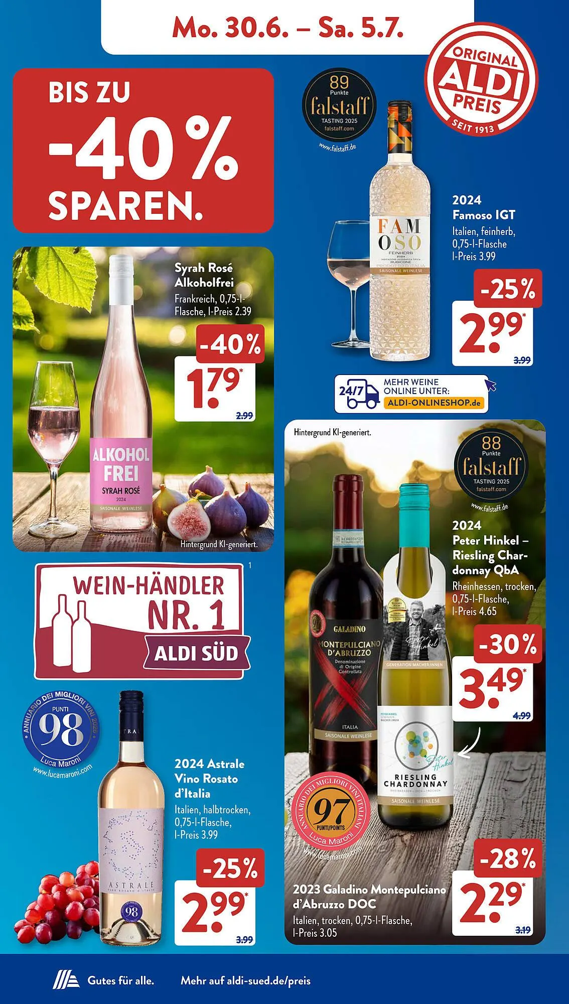 Aldi Süd Prospekt von 30. Juni bis 5. Juli 2025 - Prospekt seite 8