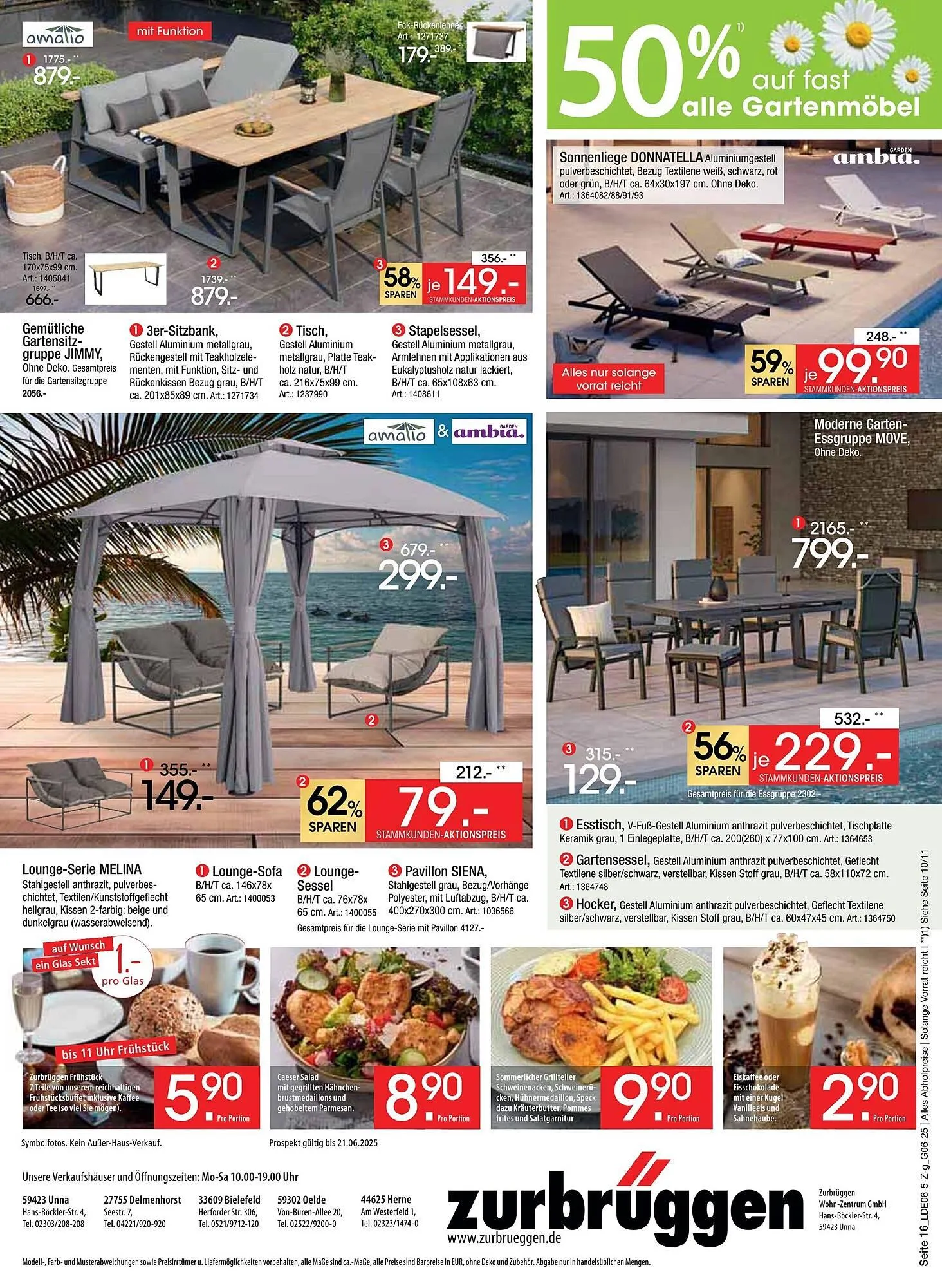 Zurbrüggen Prospekt von 7. Juni bis 21. Juni 2025 - Prospekt seite 42