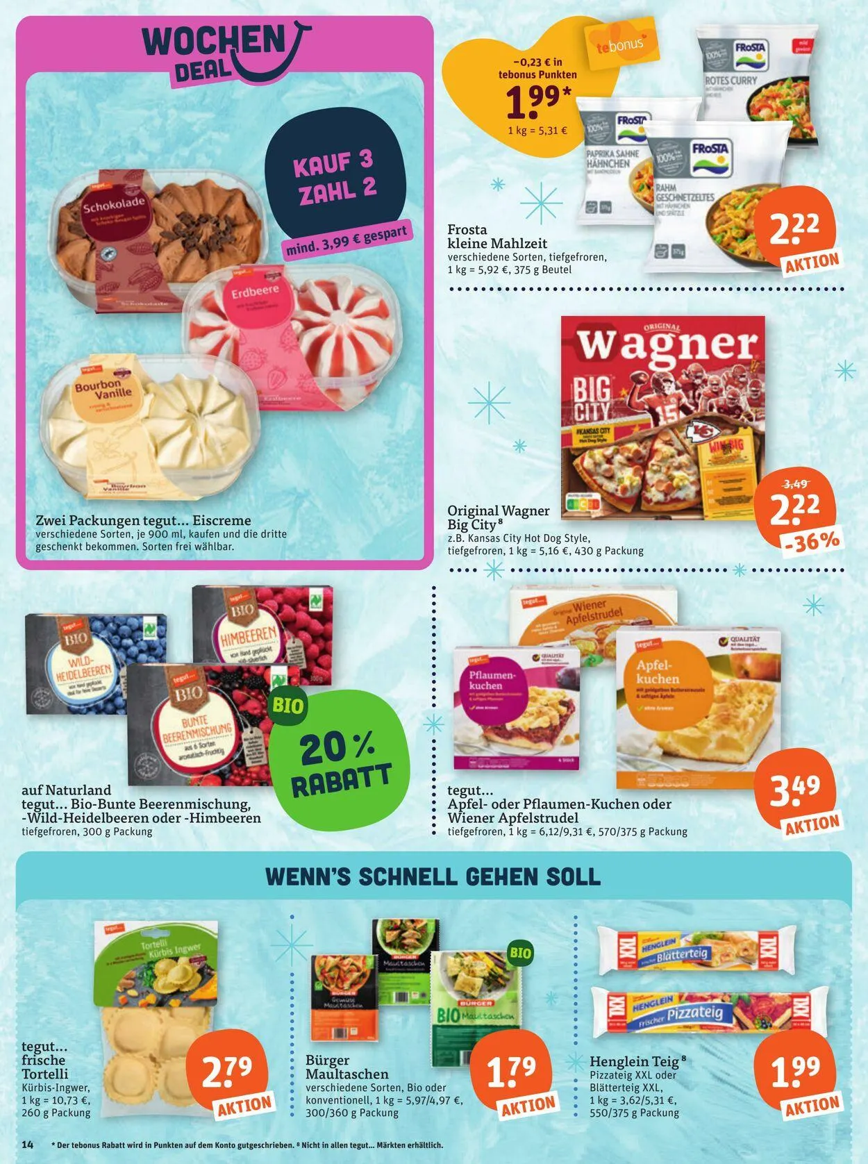 Tegut von 8. Dezember bis 14. Dezember 2025 - Prospekt seite 16