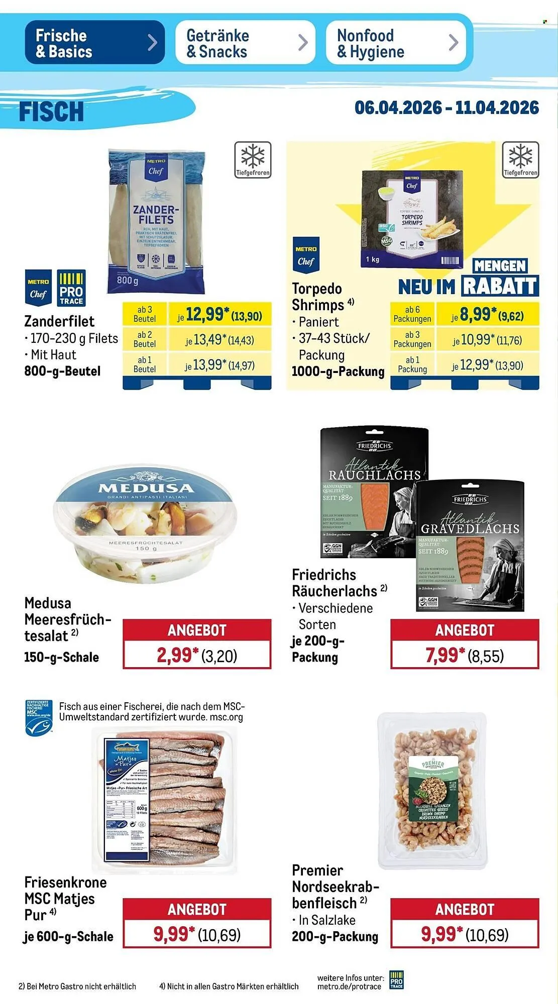 METRO Prospekt von 6. April bis 11. April 2026 - Prospekt seite 8