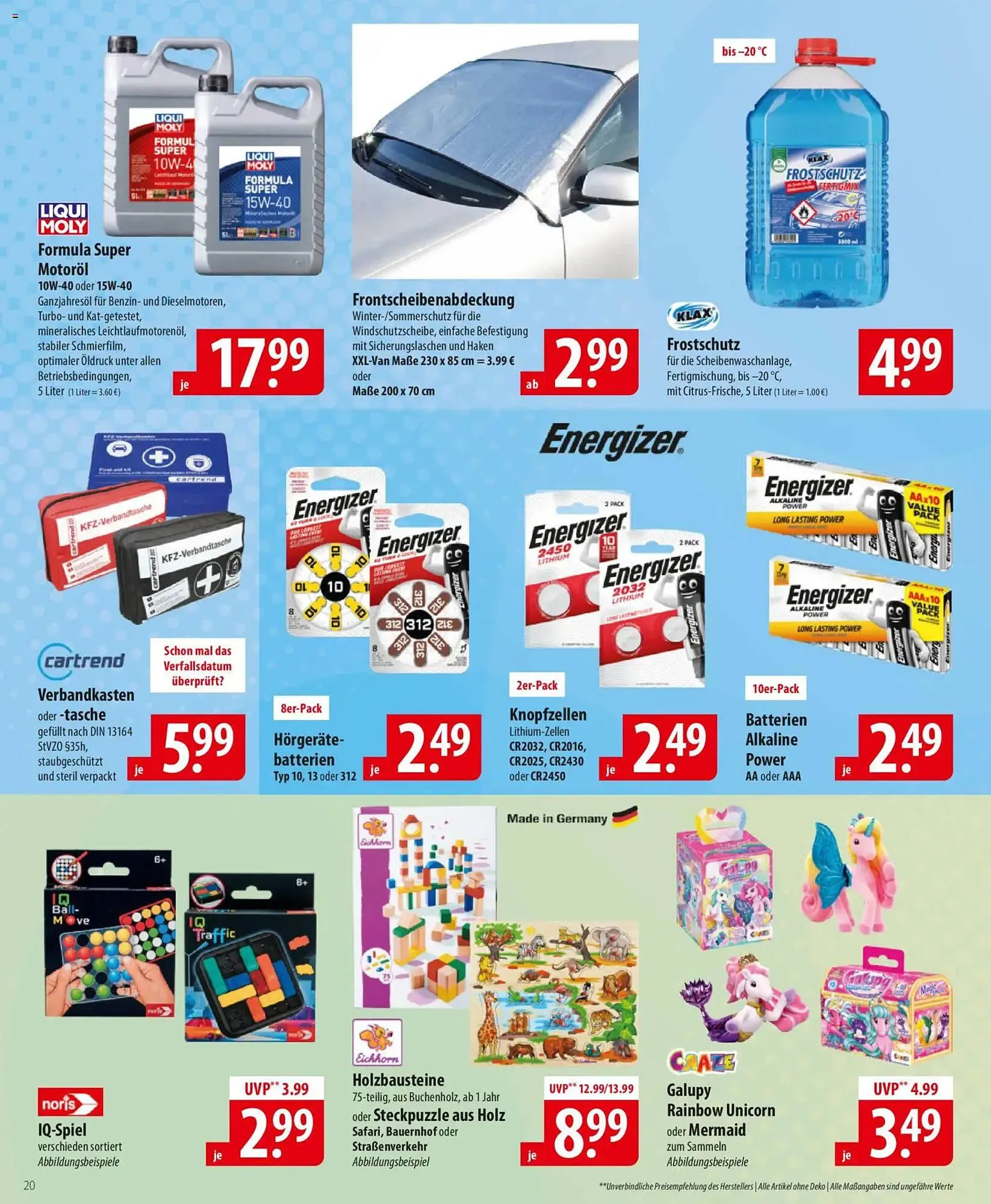 Famila Nord Ost Prospekt von 5. Januar bis 10. Januar 2026 - Prospekt seite 20