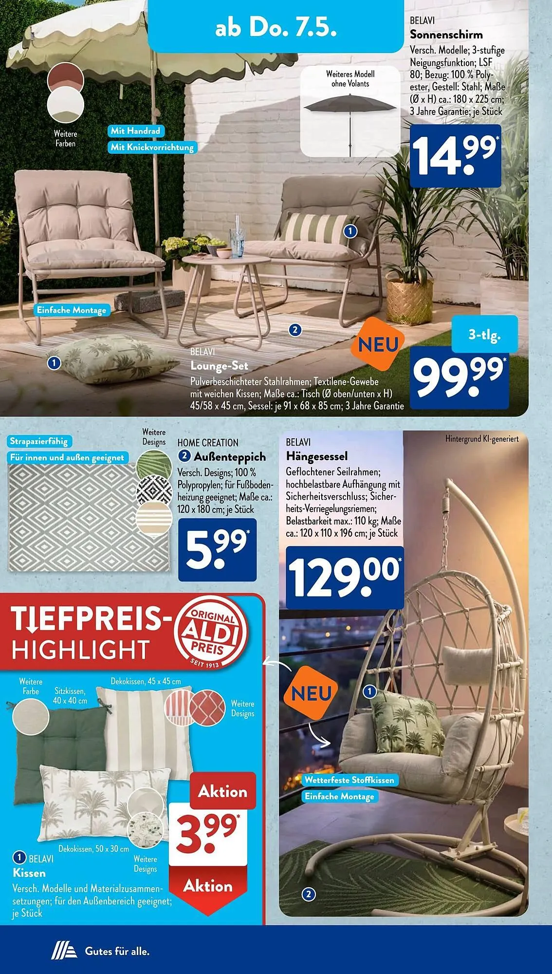 Aldi Süd Prospekt von 4. Mai bis 10. Mai 2026 - Prospekt seite 7