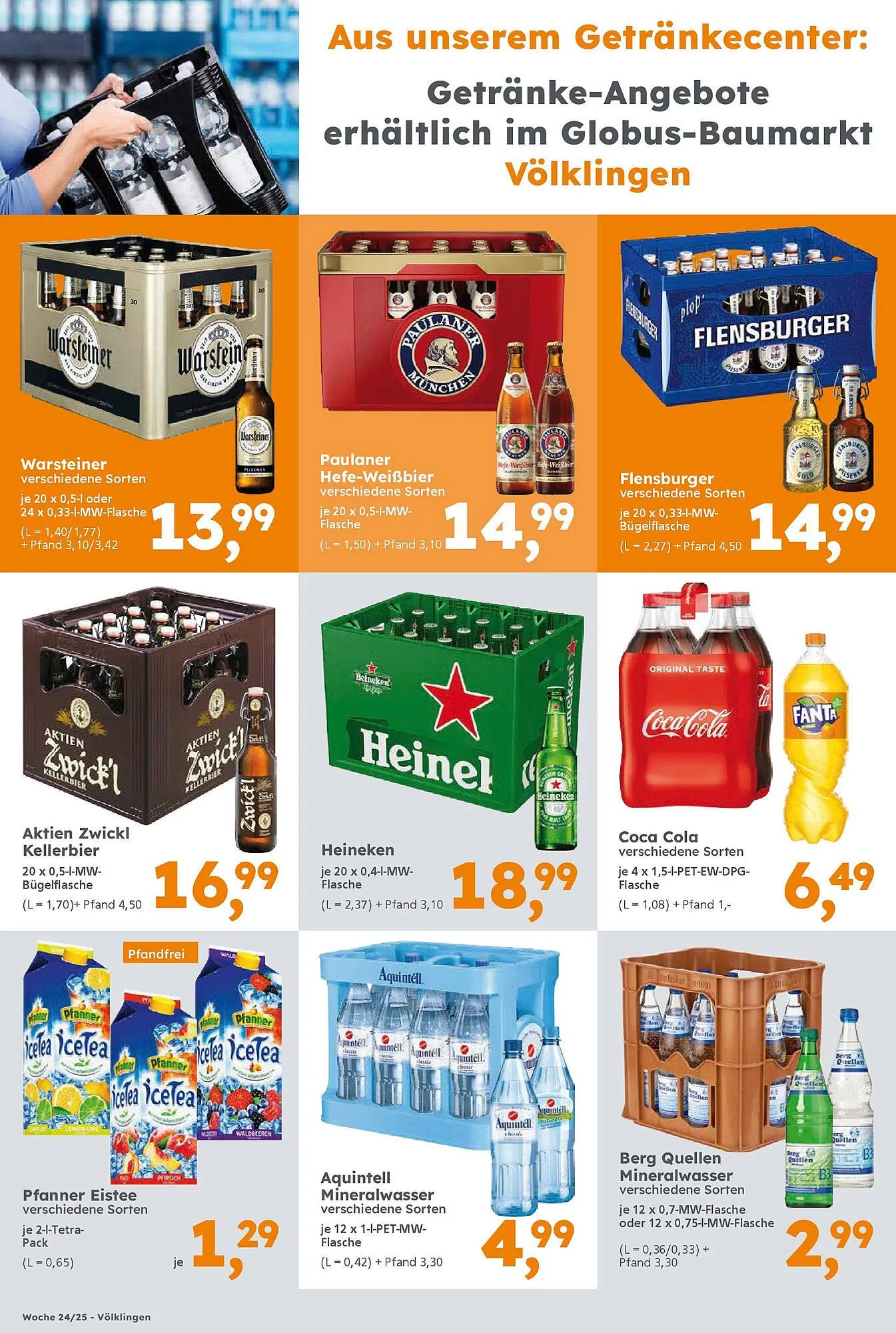 Globus Baumarkt Prospekt von 9. Juni bis 14. Juni 2025 - Prospekt seite 16