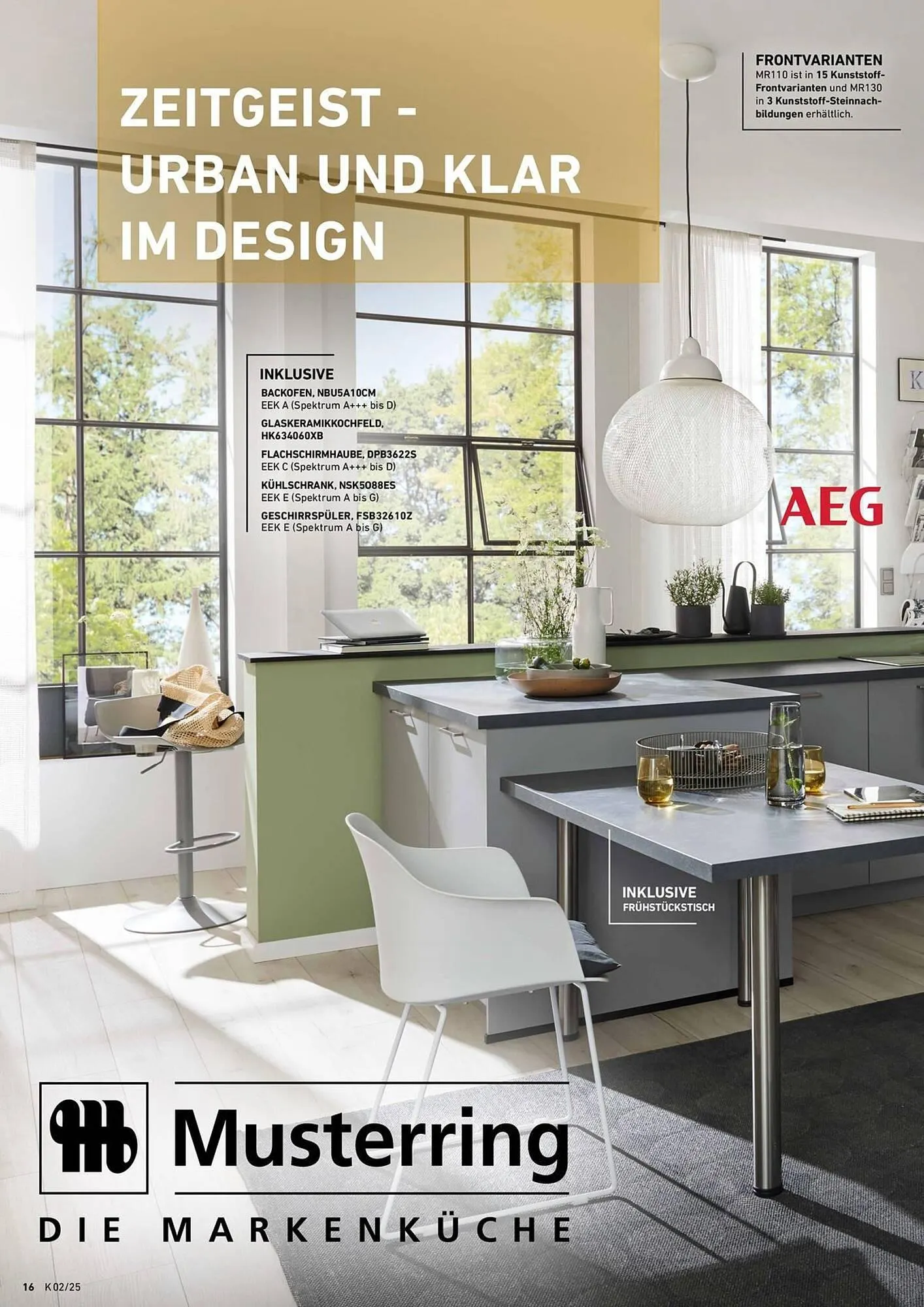 Küchen Aktuell Prospekt von 15. April bis 21. April 2025 - Prospekt seite 16