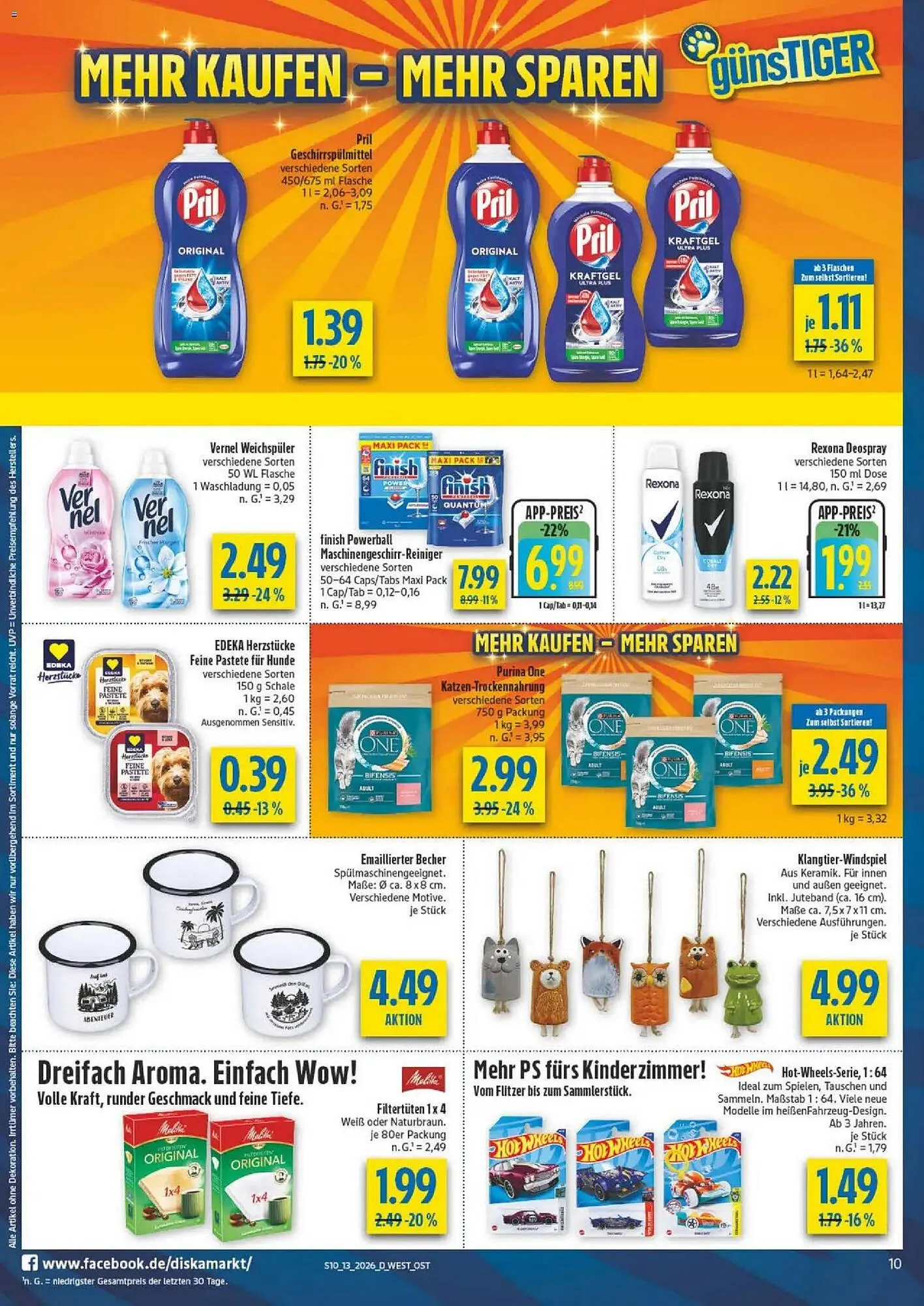 Diska Prospekt von 23. März bis 28. März 2026 - Prospekt seite 10