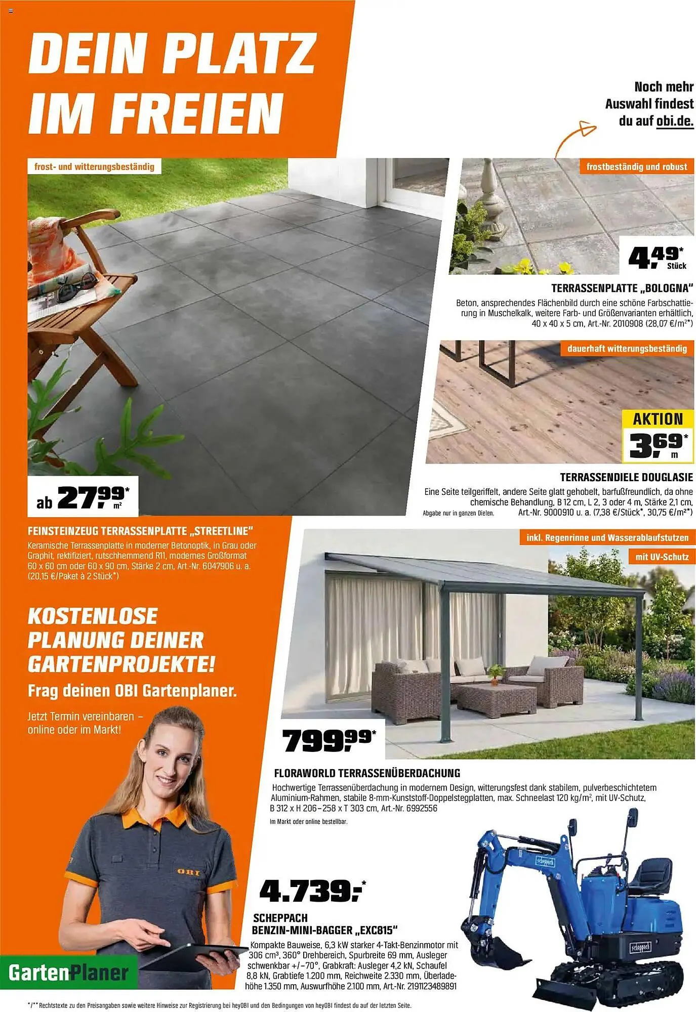 OBI Prospekt von 1. Mai bis 31. Mai 2026 - Prospekt seite 14