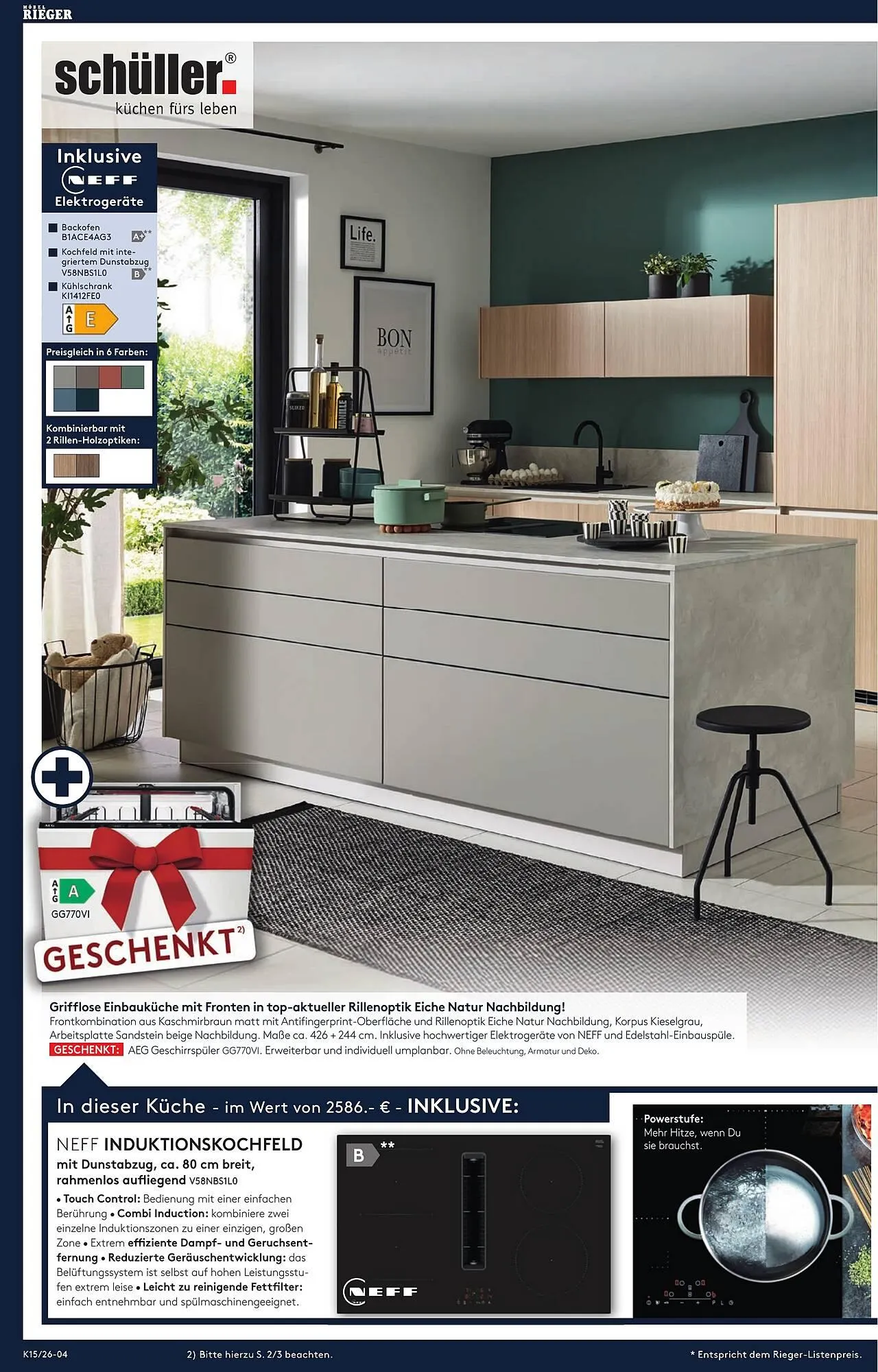 Möbel Rieger Prospekt von 9. April bis 21. April 2026 - Prospekt seite 4