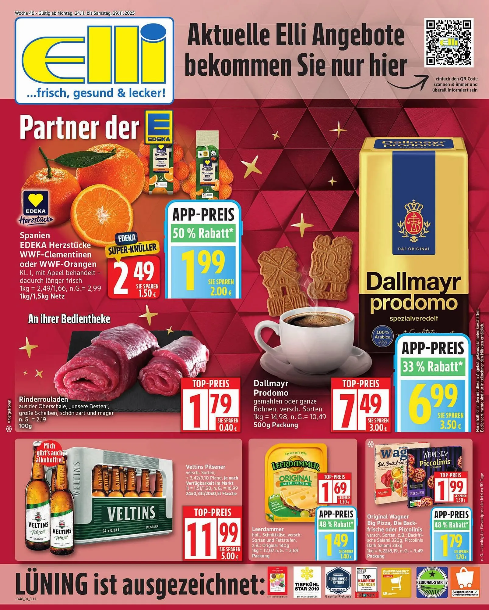 Elli Markt Prospekt von 24. November bis 29. November 2025 - Prospekt seite 1